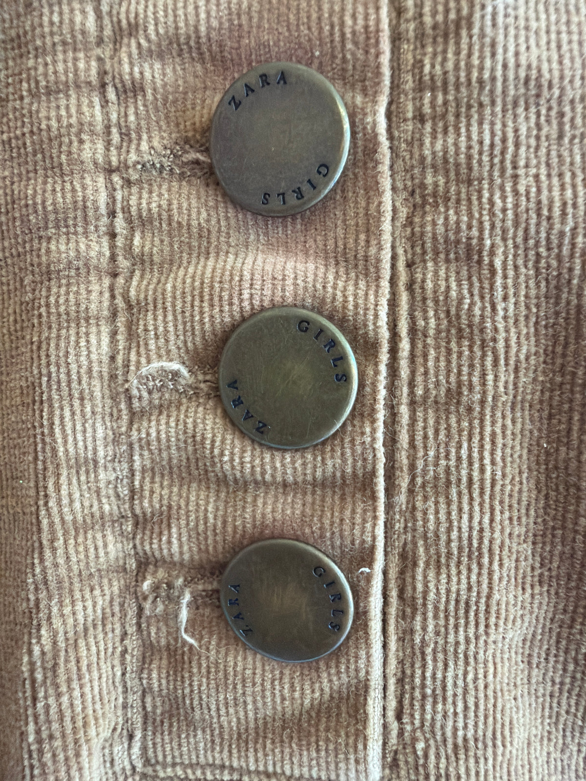 Zara (Europe) Chestnut Sailor Pants / 4-5