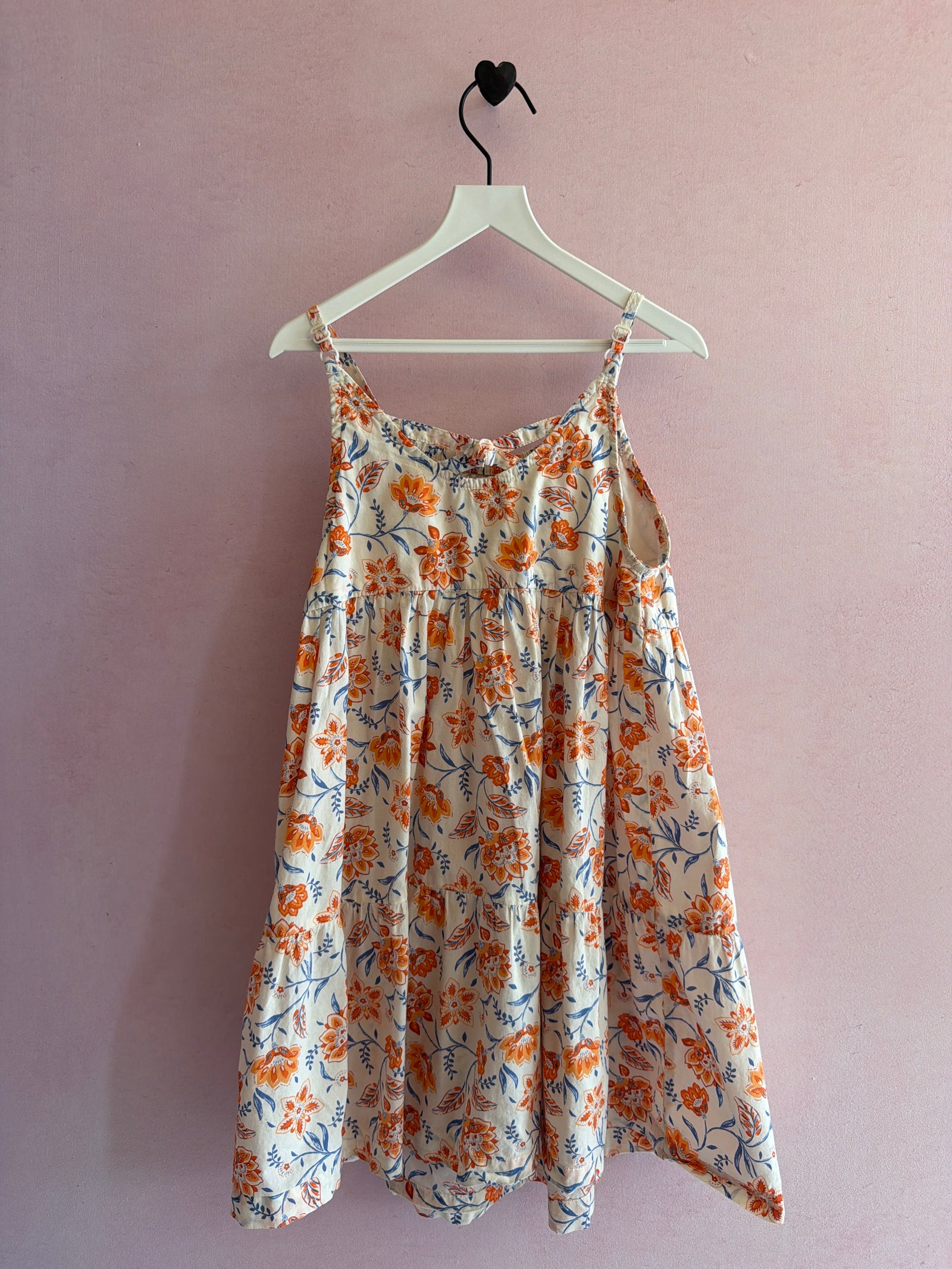 Sergent Major Orange Floral Dress / 6
