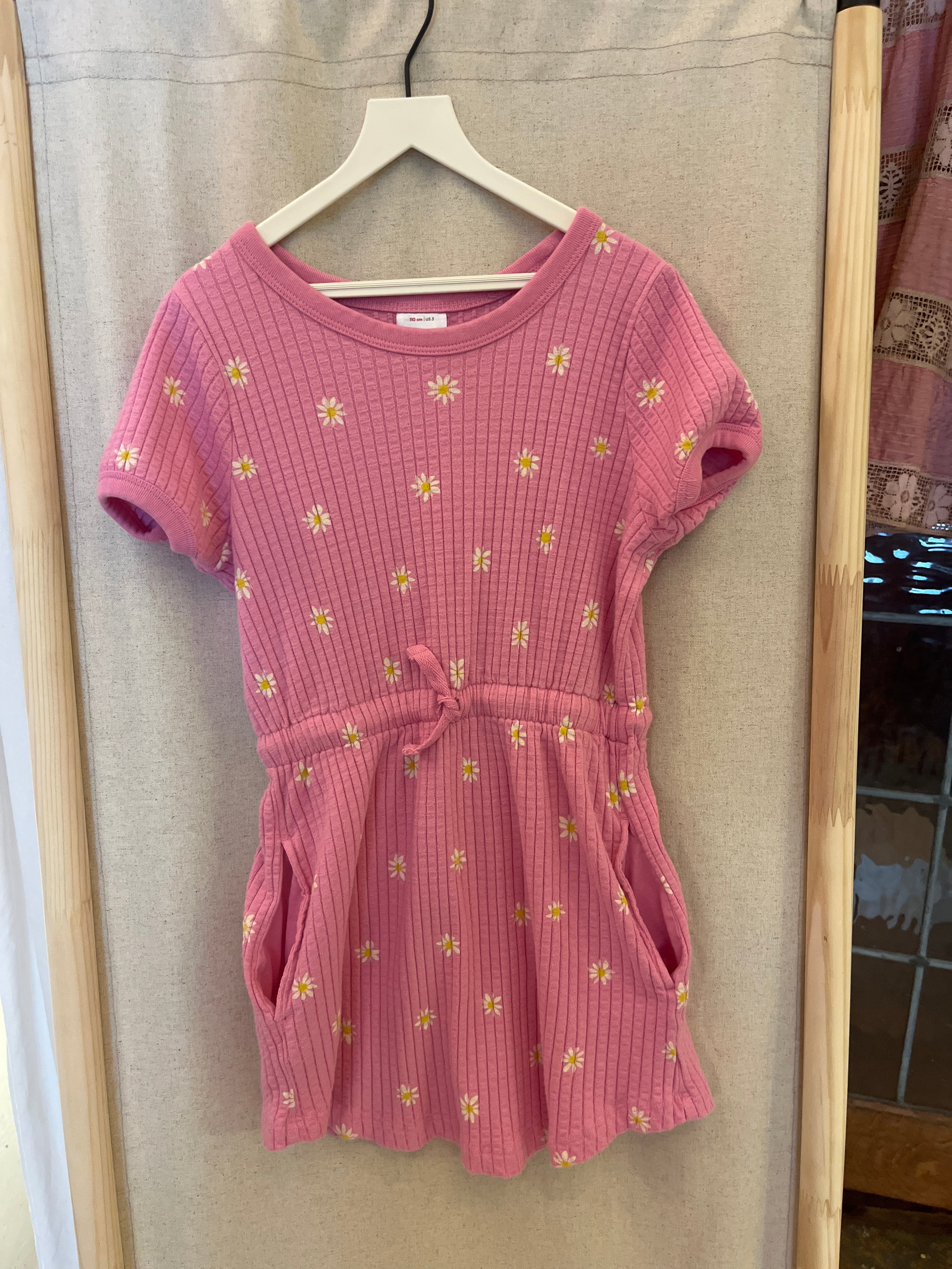 Hanna Andersson Hot Pink Daisy Dress / 5