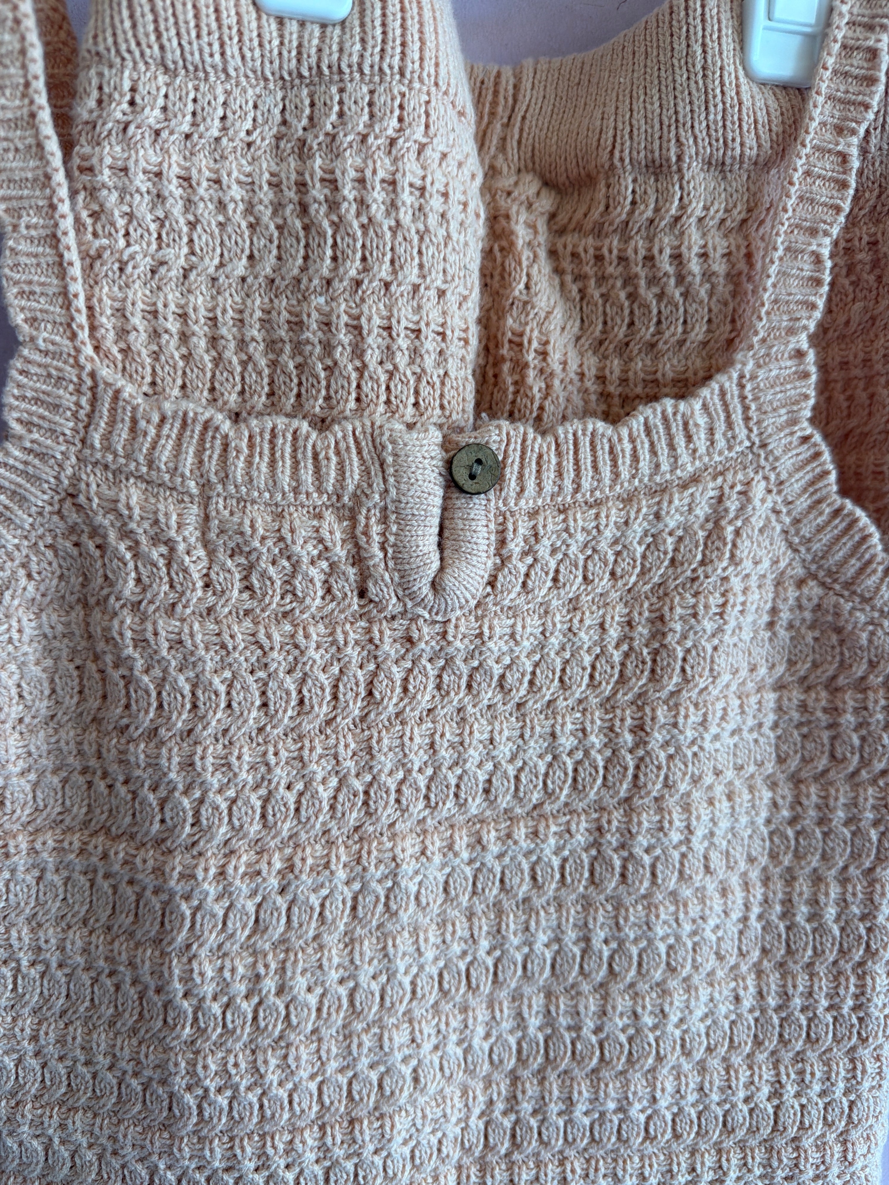 Rylee + Cru Peach Pink crochet Set / 6-7 Years