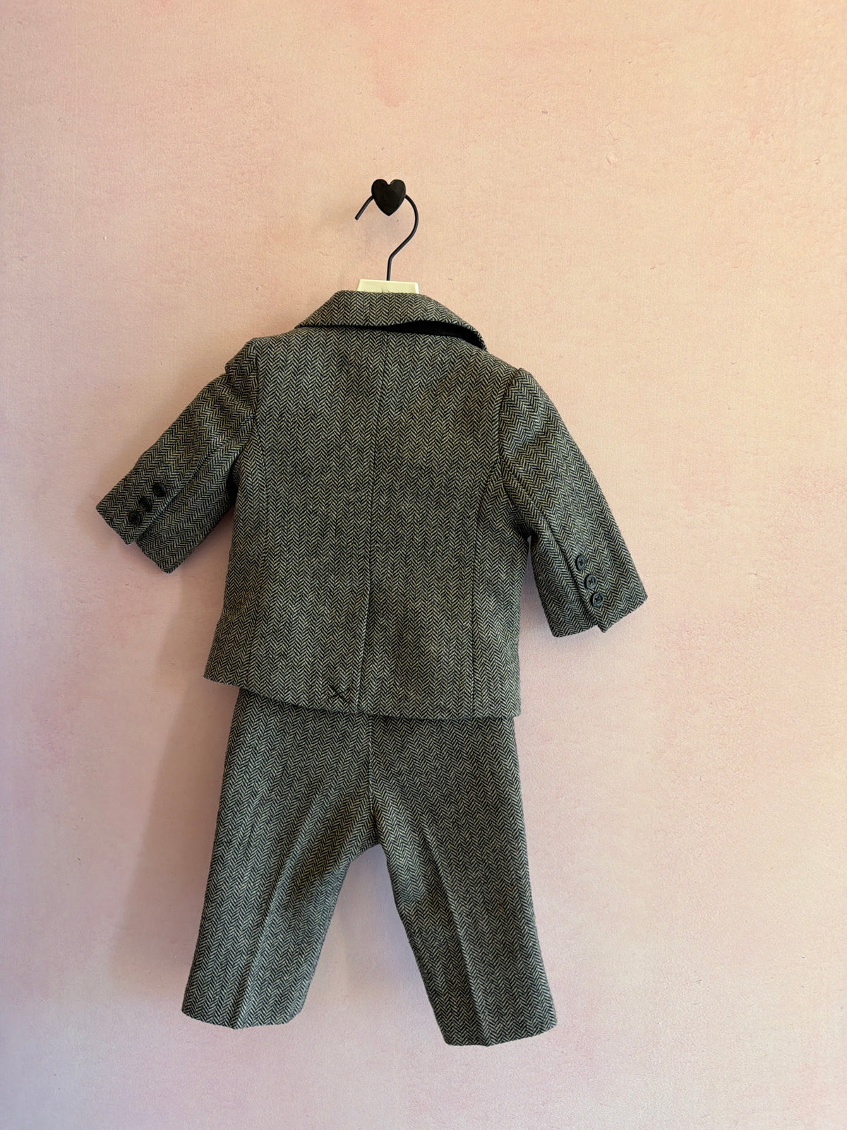 NWTs Janie and Jack Herringbone Suit / 3-6 months