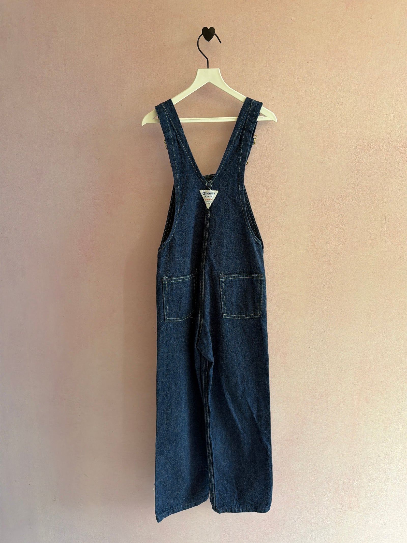 vintage 80s OshKosh B'gosh Dark Blue overalls / 6
