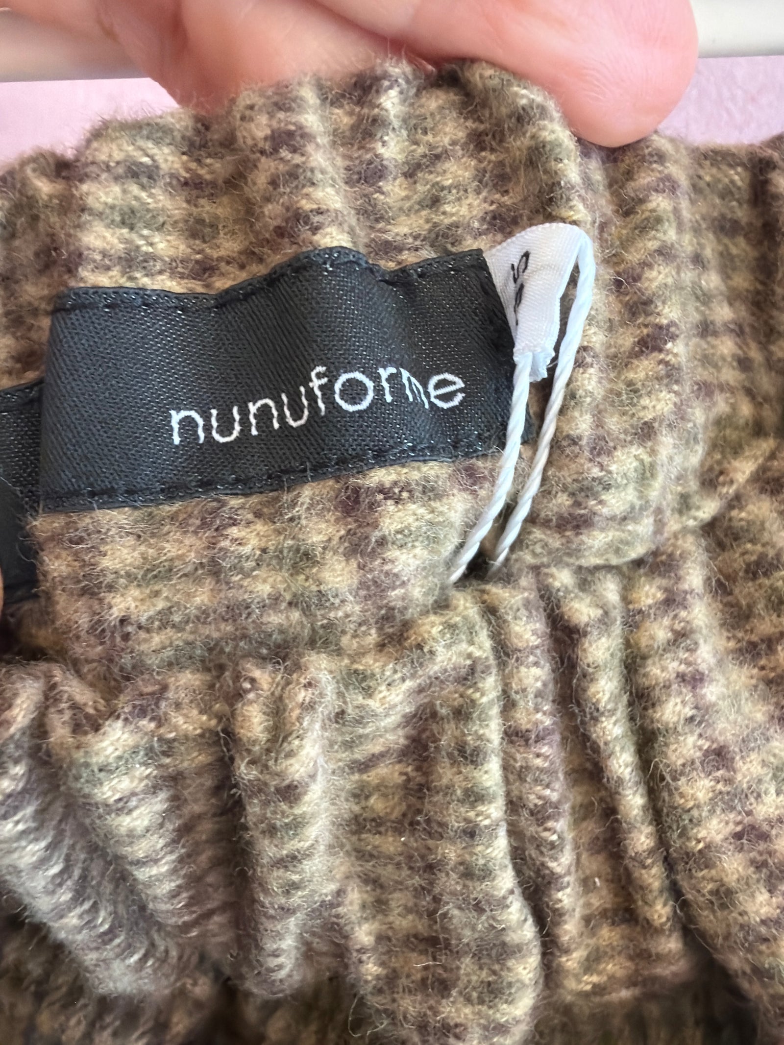 nunuforme Plaid Paper Bag Pants / 9-10