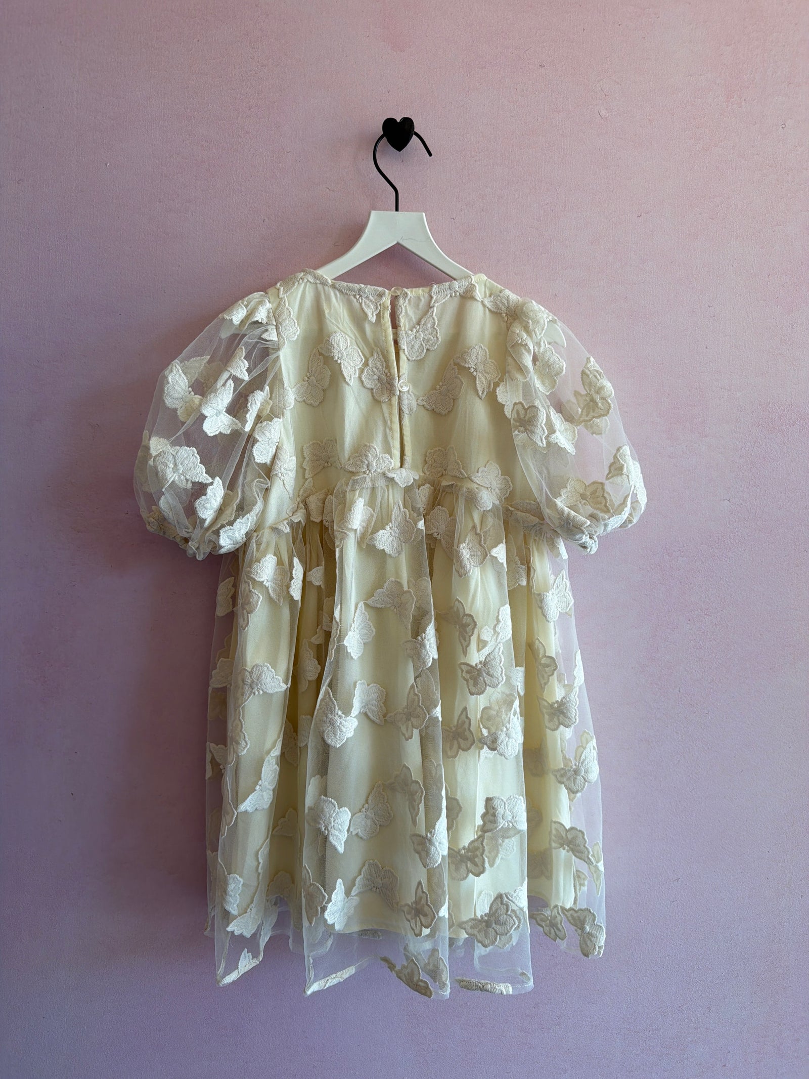 Noralee Cream with Butterfly Applique Gown / 6
