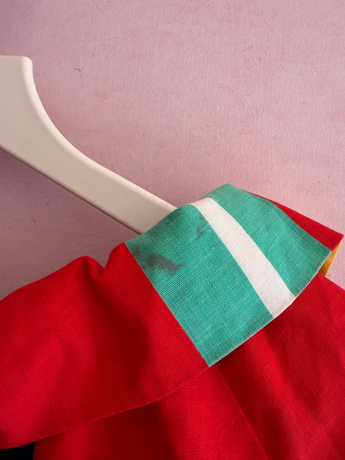 Kids Handmade Vintage Clown Costume / M