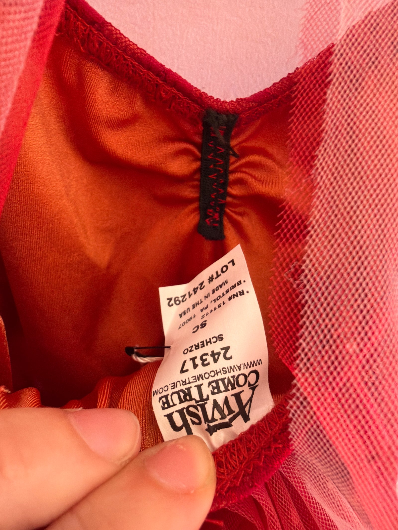 A Wish Come True Scherzo Ballerina Dance Dress / SC (Small Child)