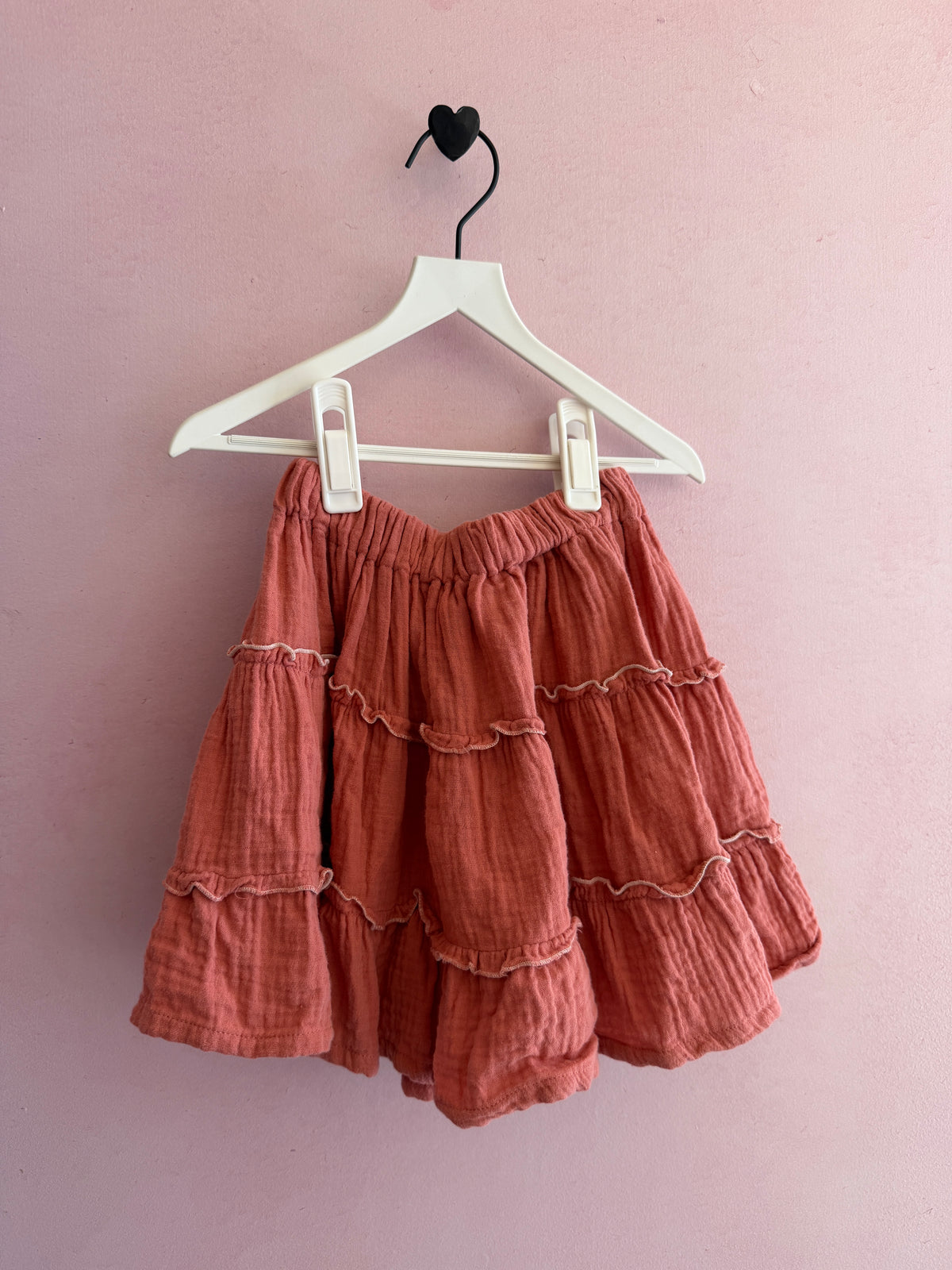 Risu Risu Rose Ruffle Tier Circle Skirt / 4