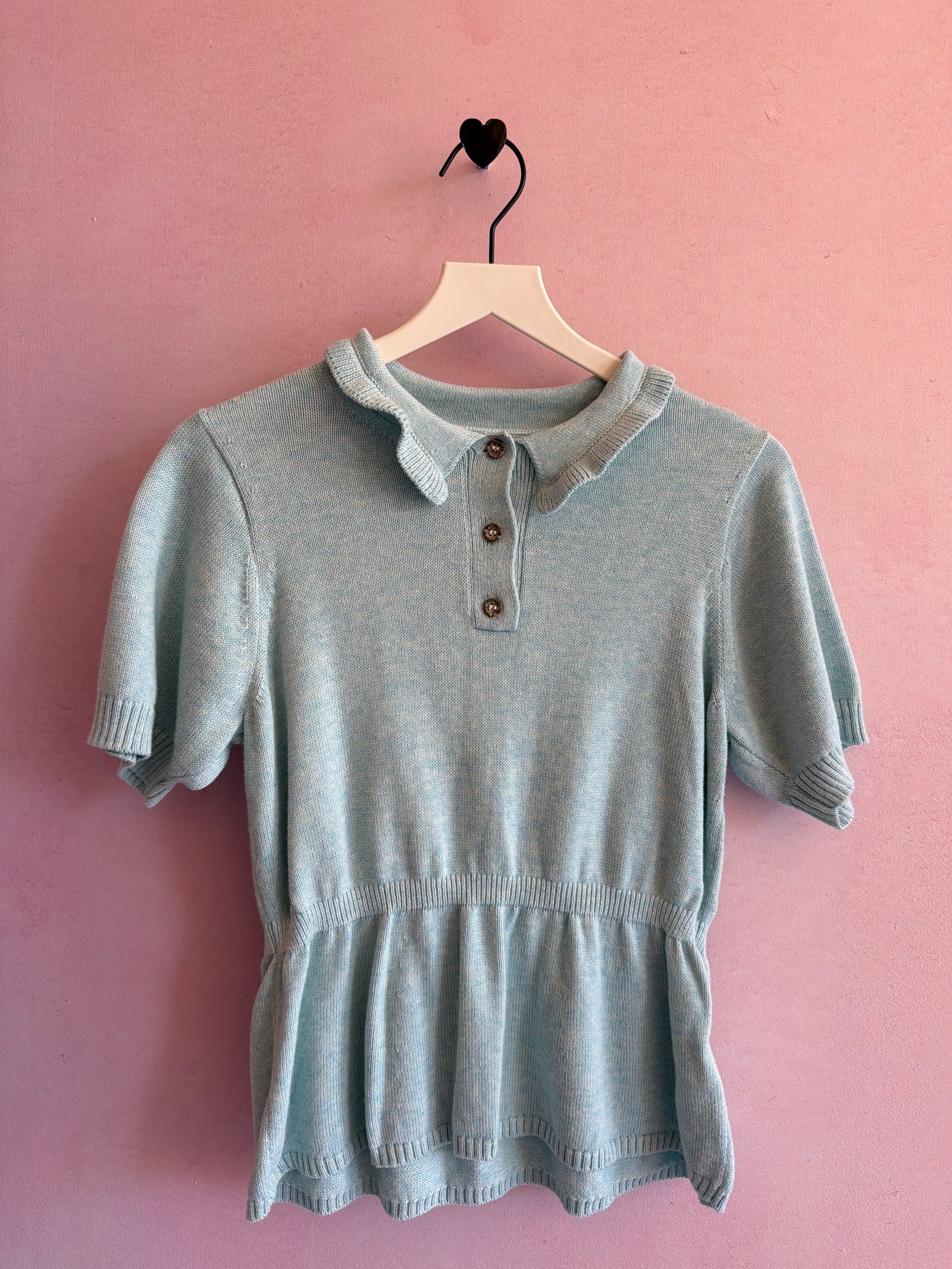 The Sunday Collective Aqua Sweater / 10-11