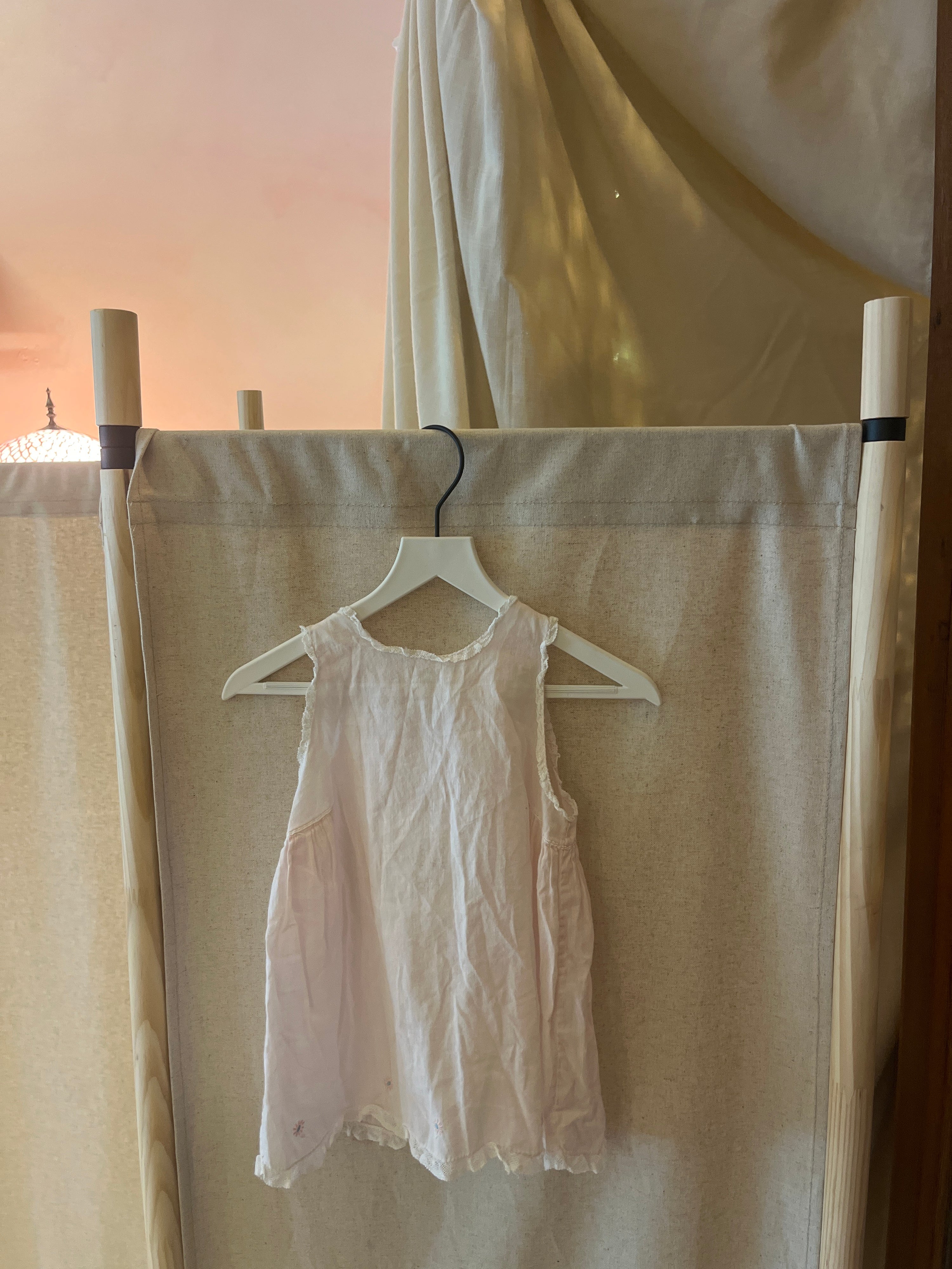 vintage Pink Dress / 0-12 months