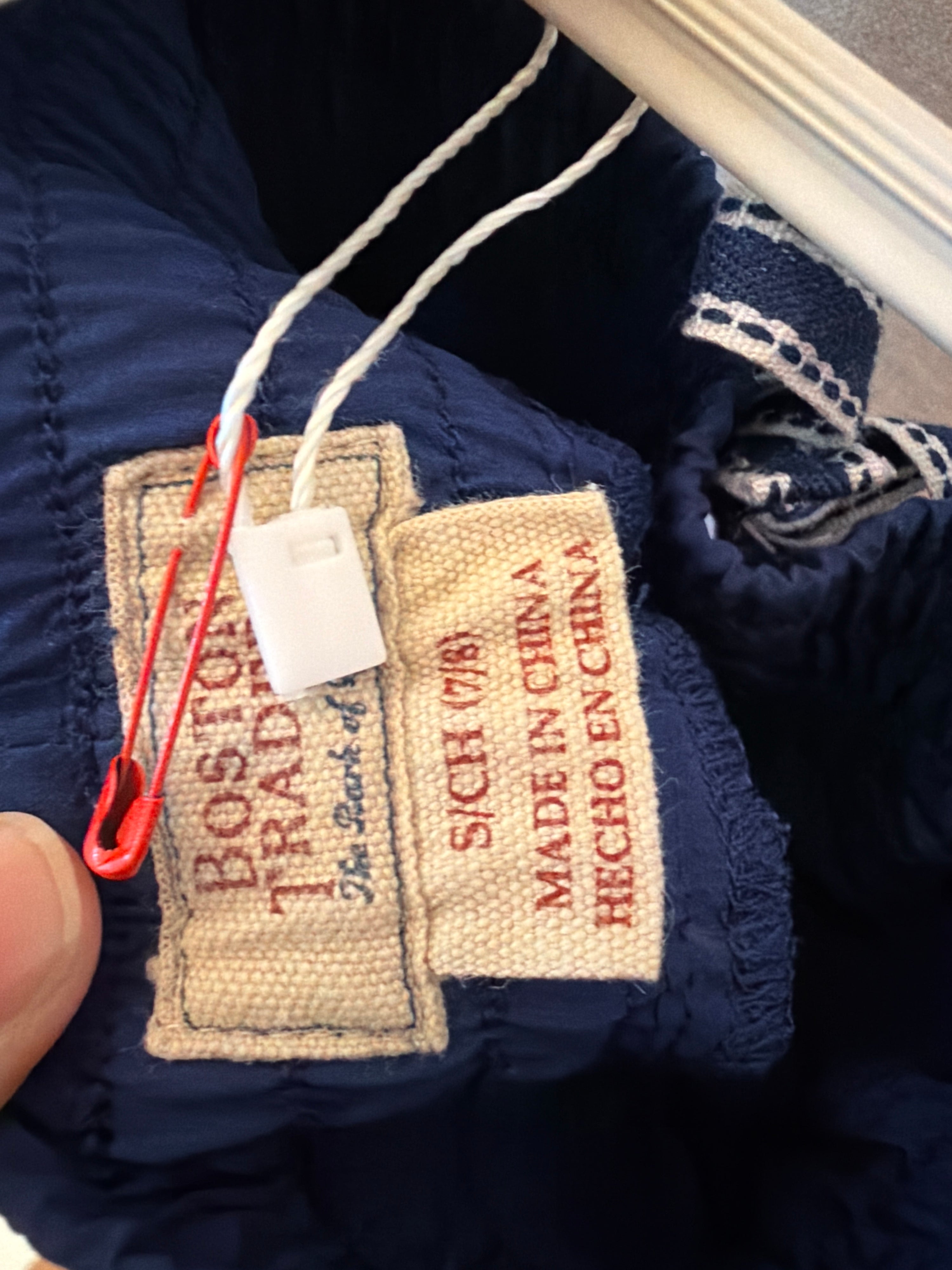 Boston Traders Navy Pants / 7-8