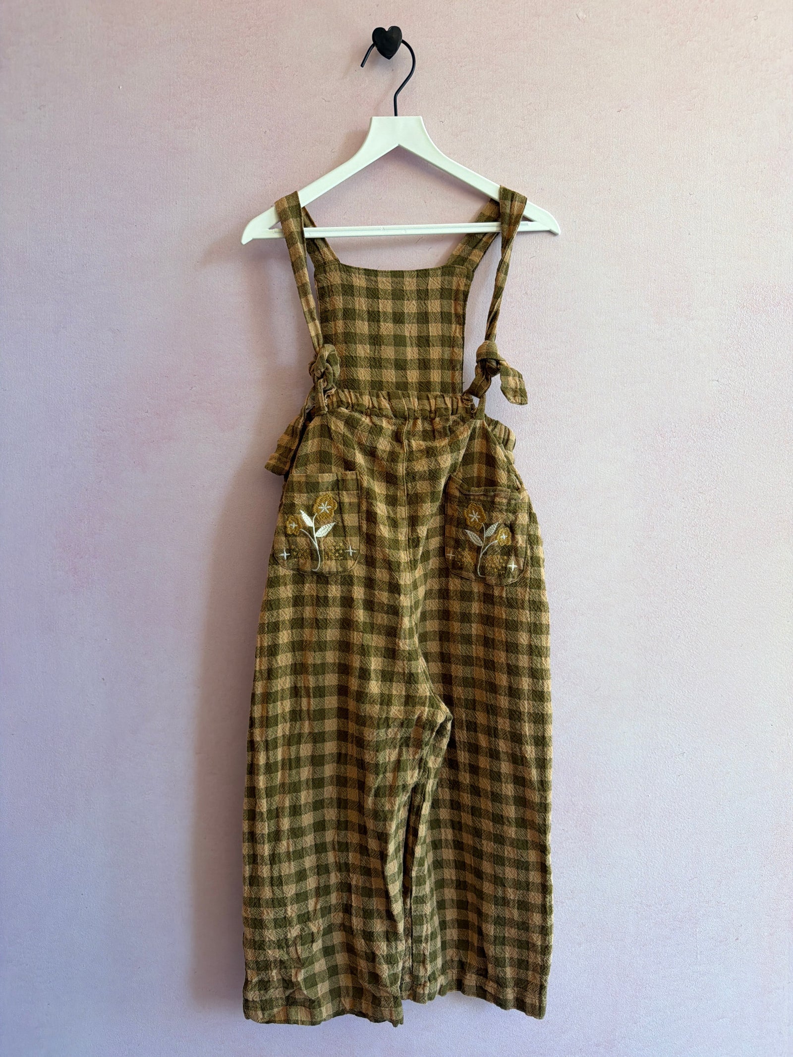 Lali Gingham with Embroidery Romper / 5