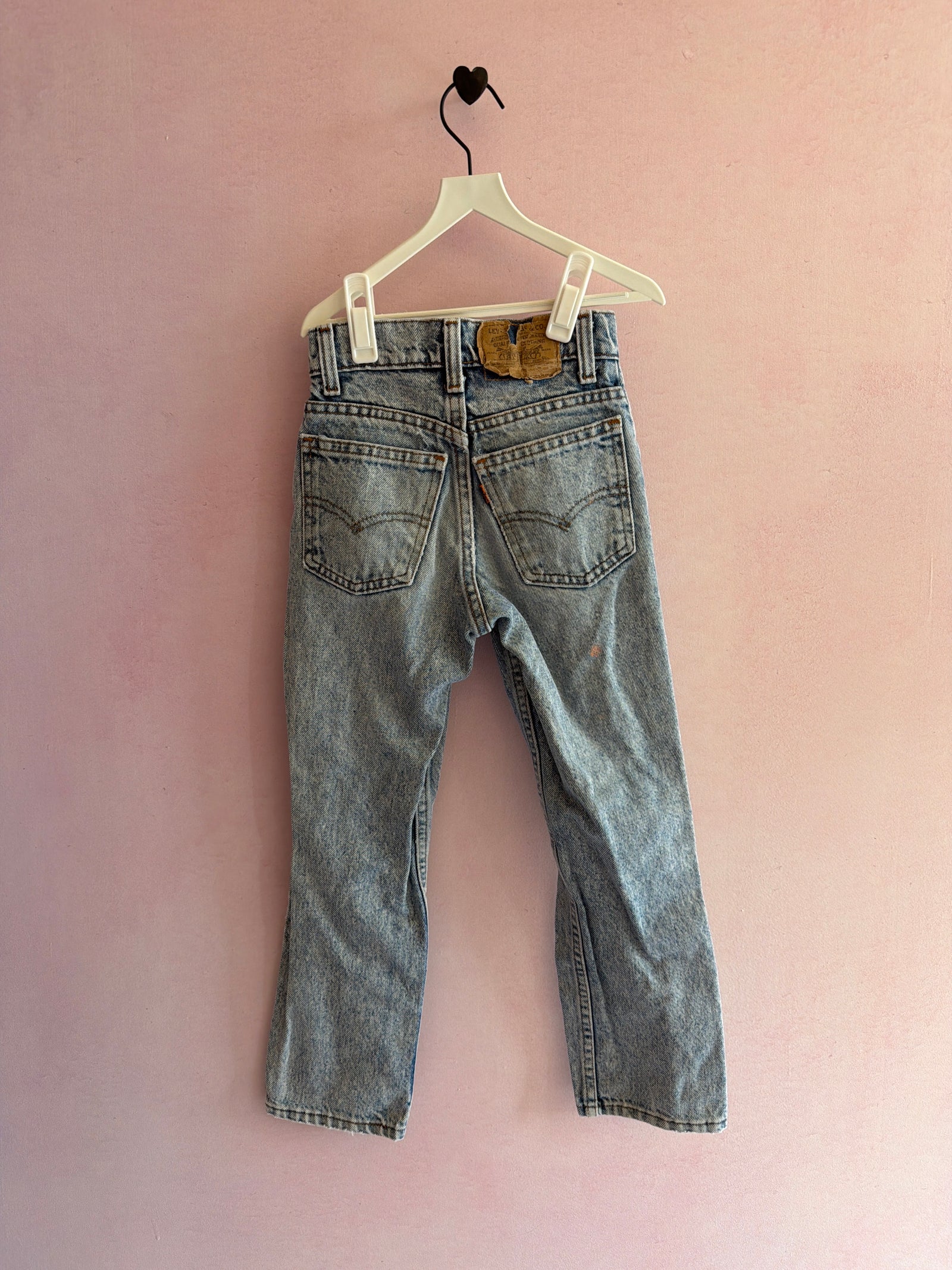 vintage February 1980 Levi's 405 Slim Fit Distressed Jeans / 8
