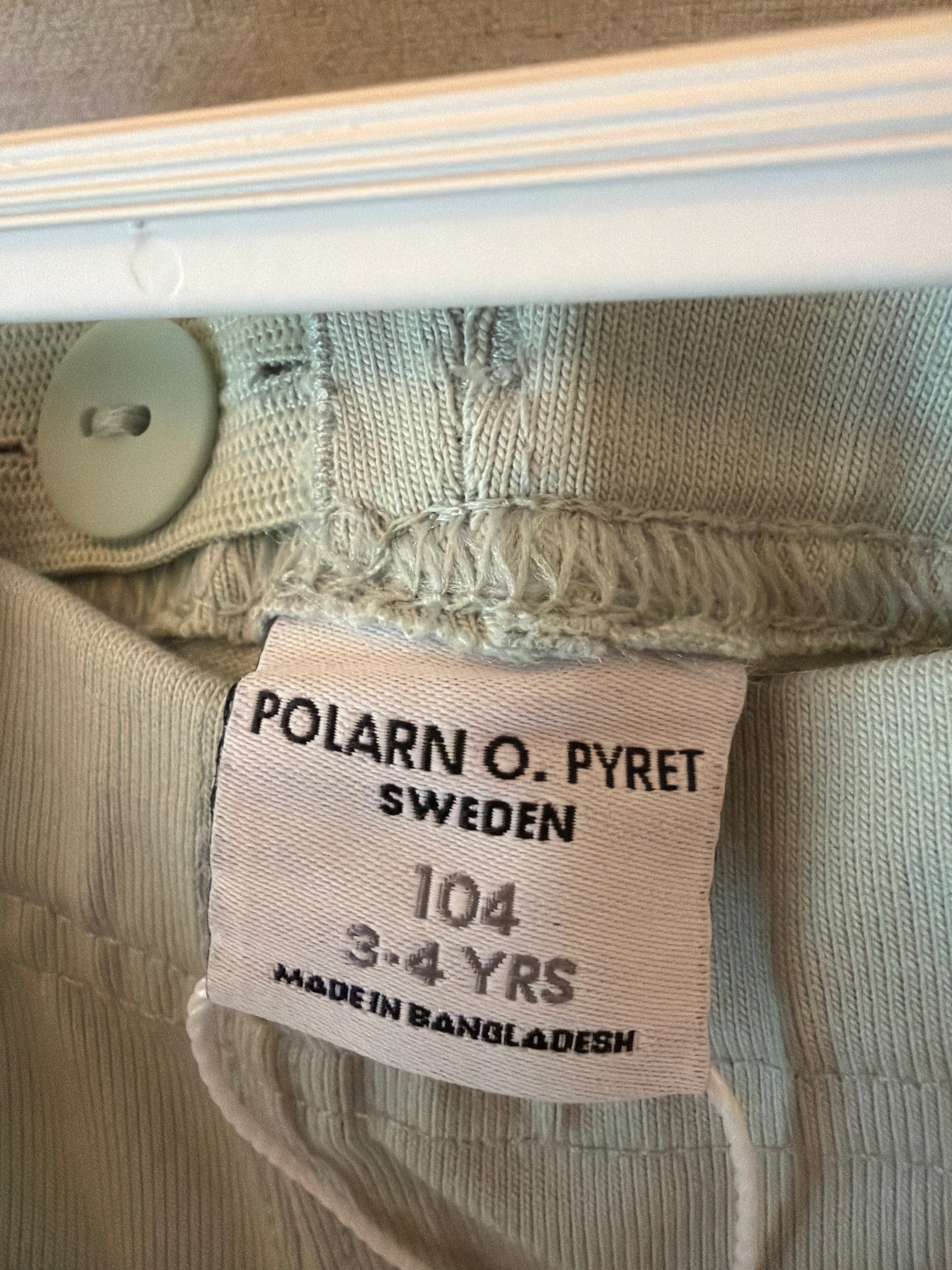 Polarn O. Pyret Mint Pants / 3-4 Years