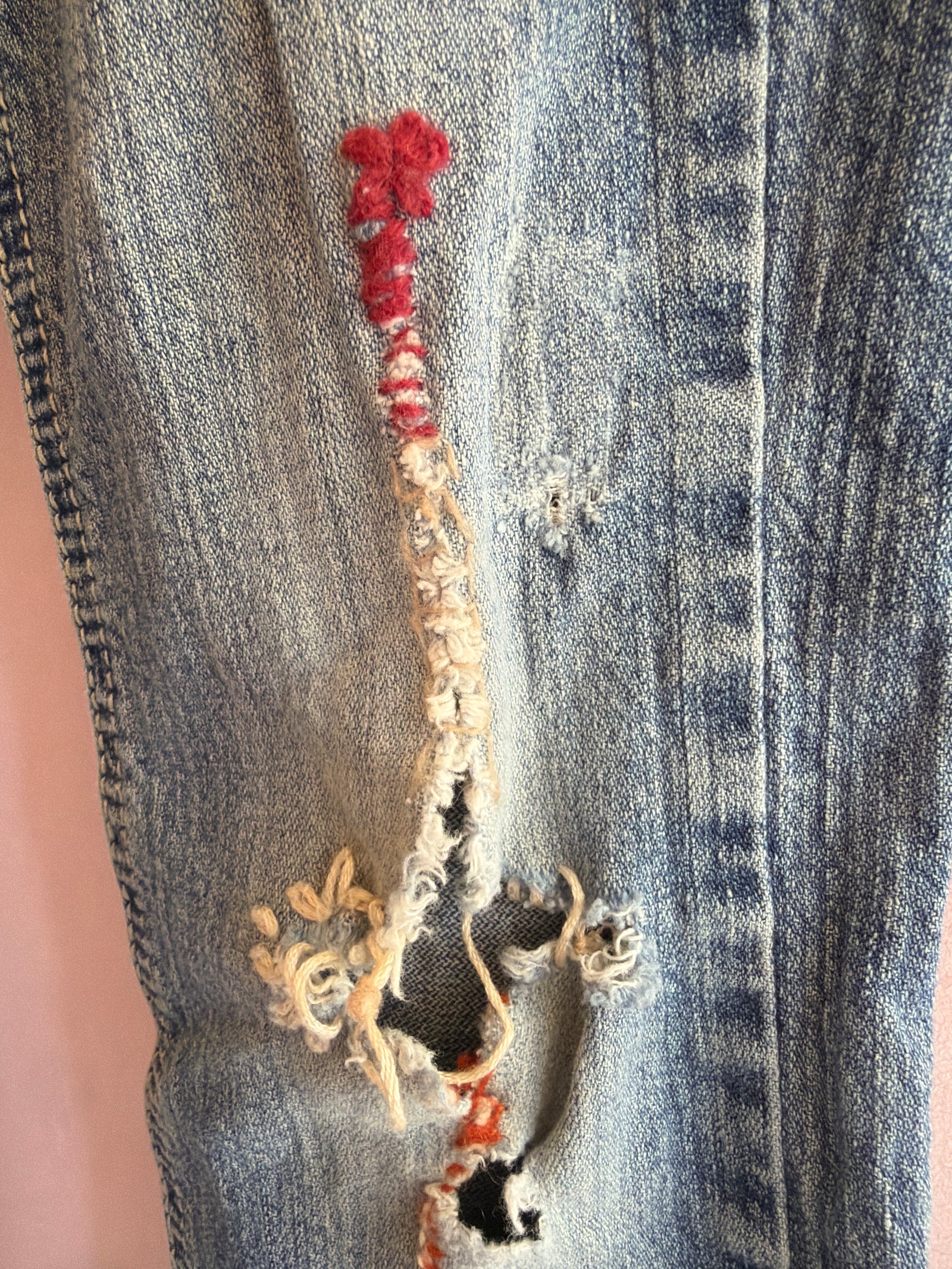 Pumpkin Patch THRASHED Jeans / 6