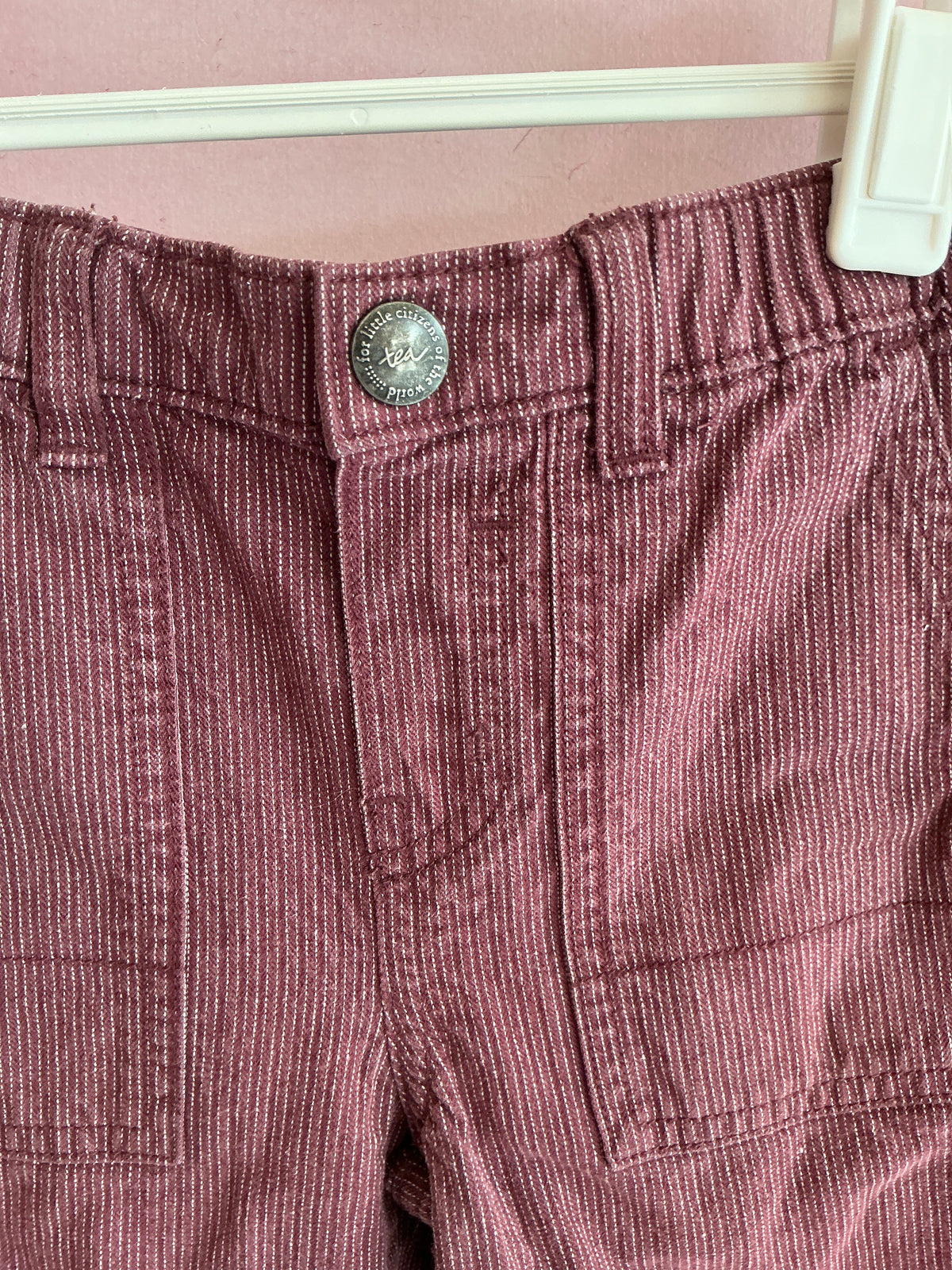tea Burgundy Pants / 4