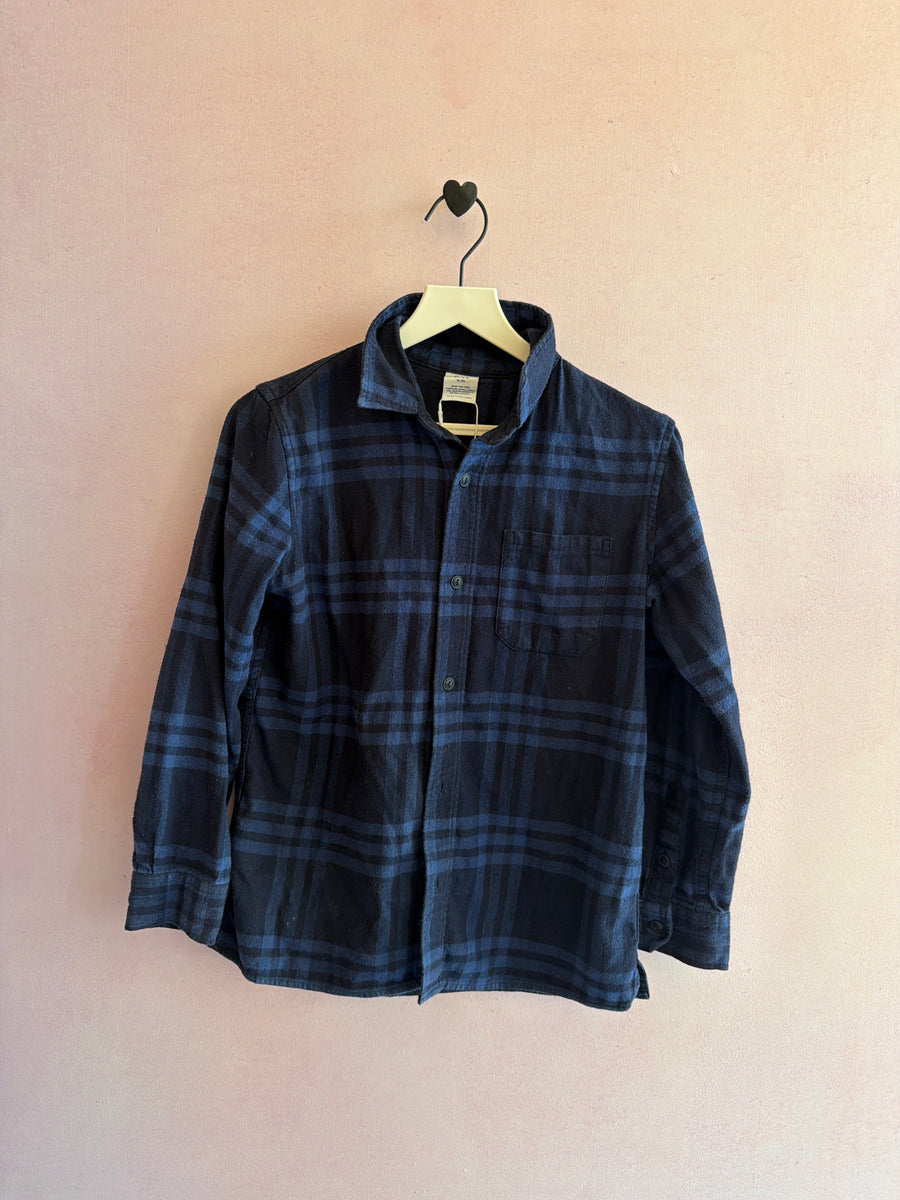 gap blue plaid flannel Shirt / 8