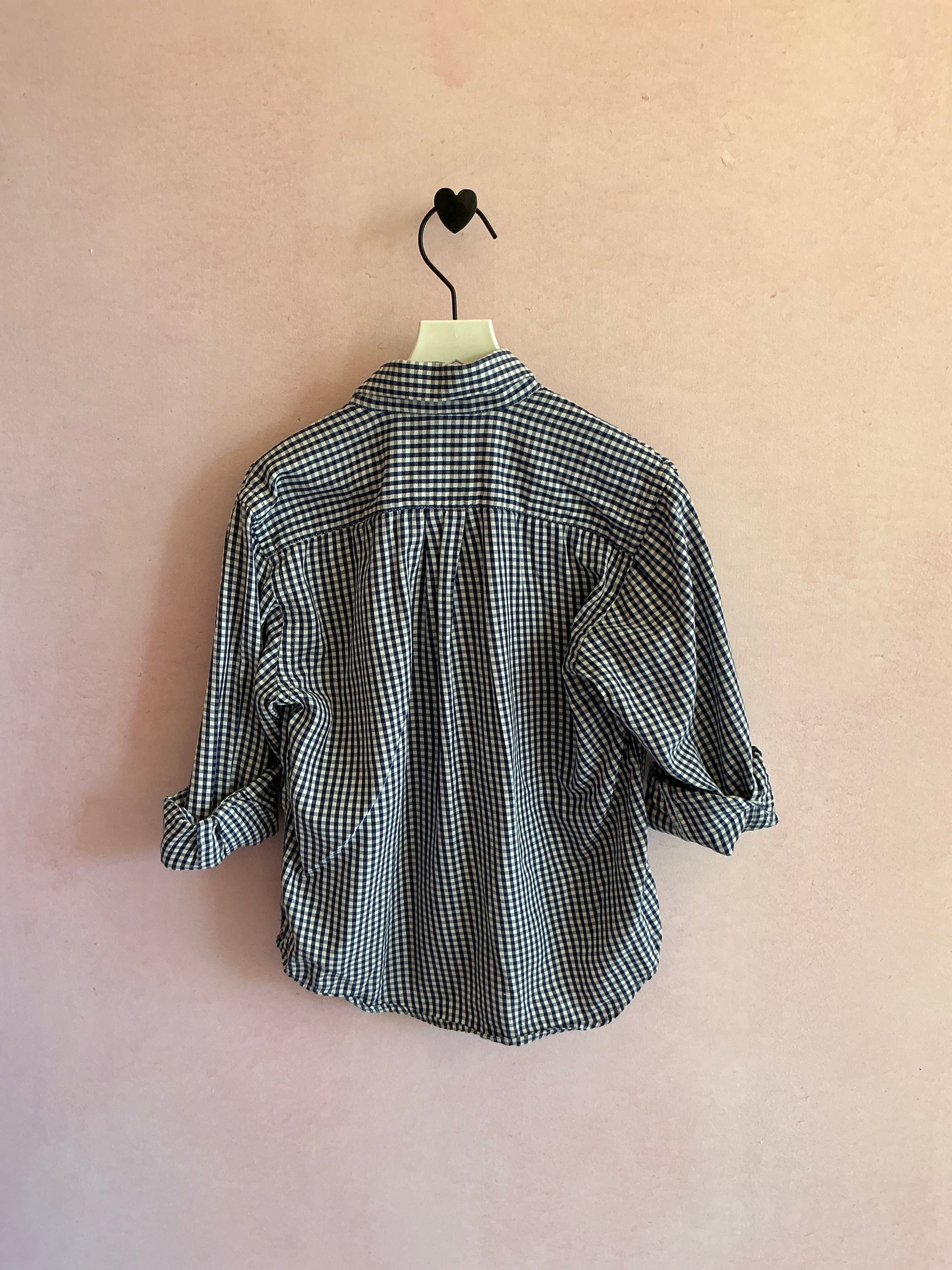 papo d'anjo navy check Shirt / 5