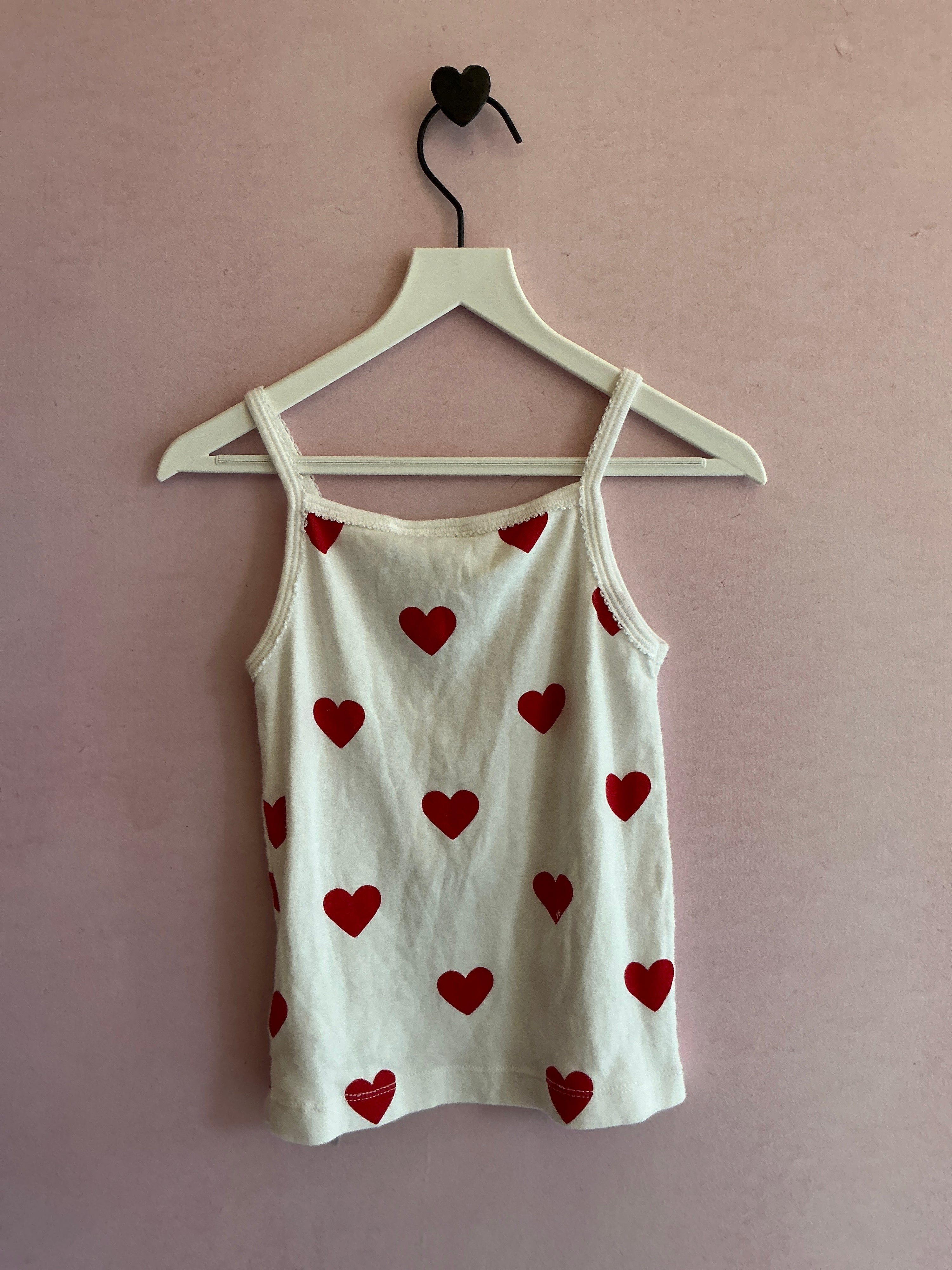 falsetto vintage x Petit Bateau Hi There Lashes Top / 3-4 Years