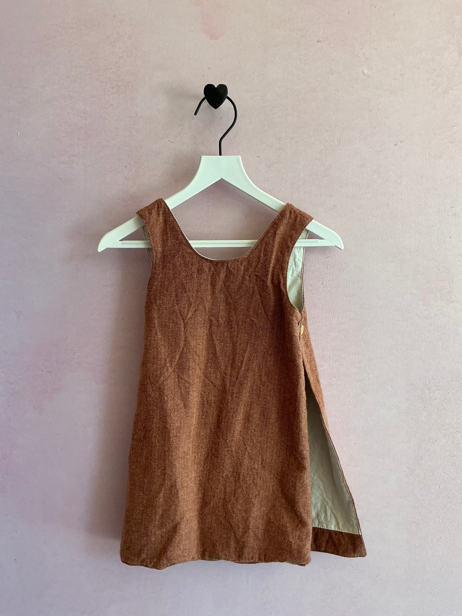mabo rust dress / 12 months