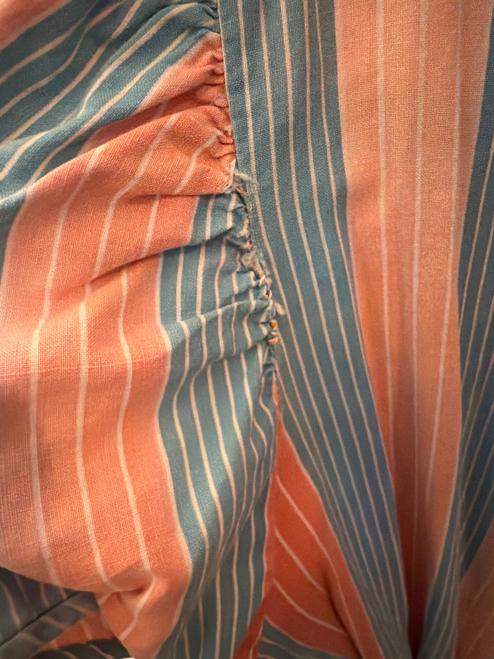 vintage antique feedsack 40s american handmade Dress