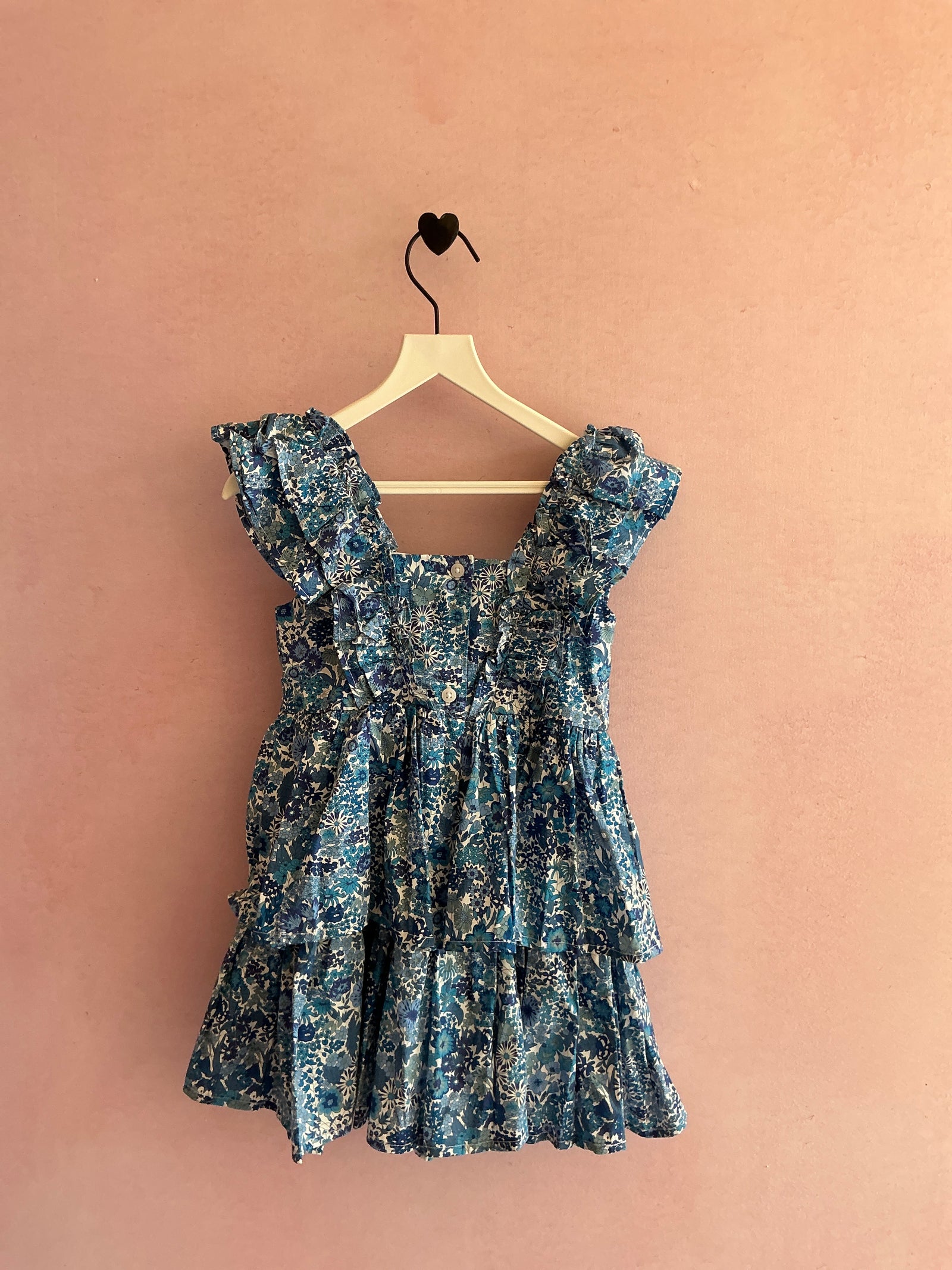 NWT Janie and Jack Blue Liberty Print Dress / 3