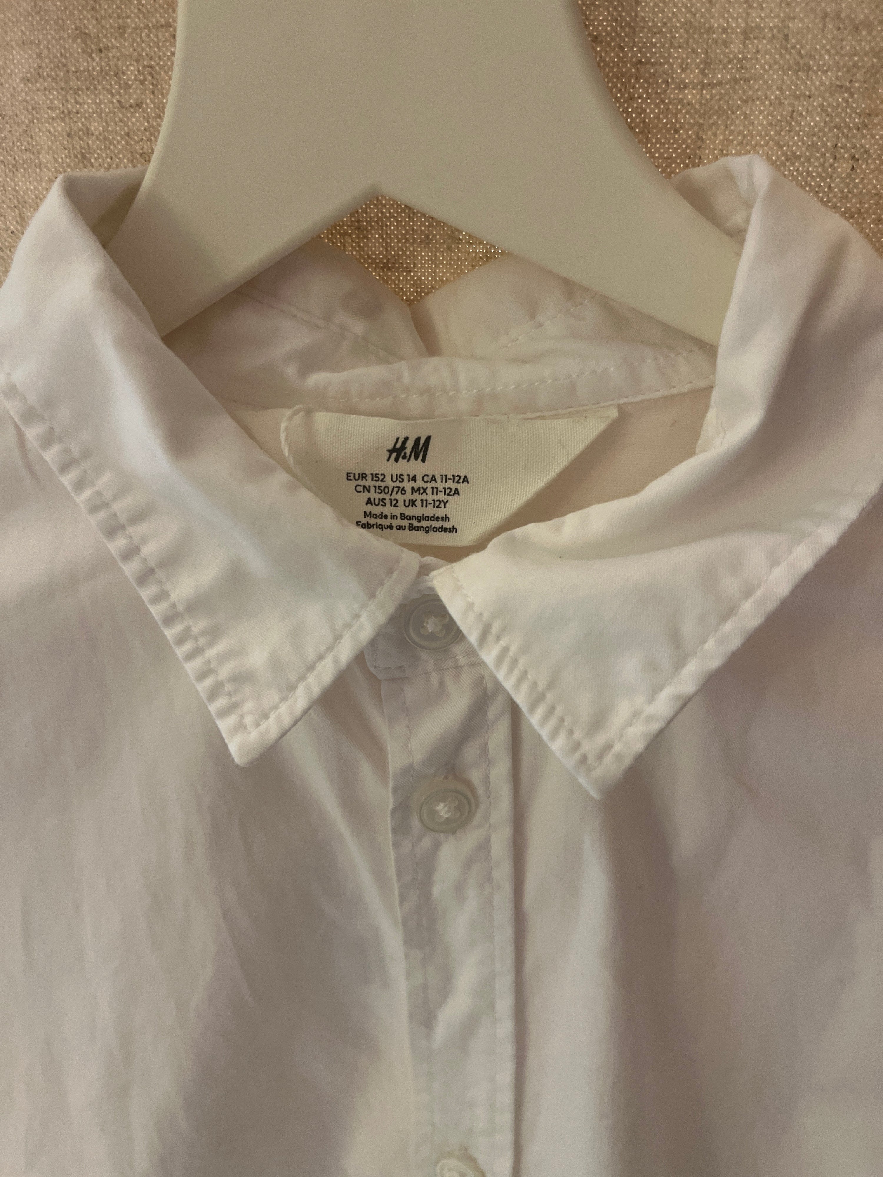 H&M White Shirt / 14
