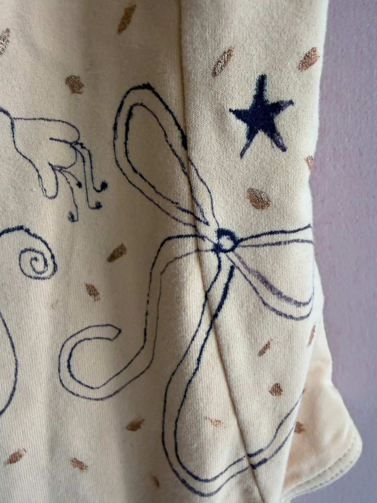 Repetto Hand-Painted Heart, Flower, Bow & Butterfly OFAK Leotard / 11-12