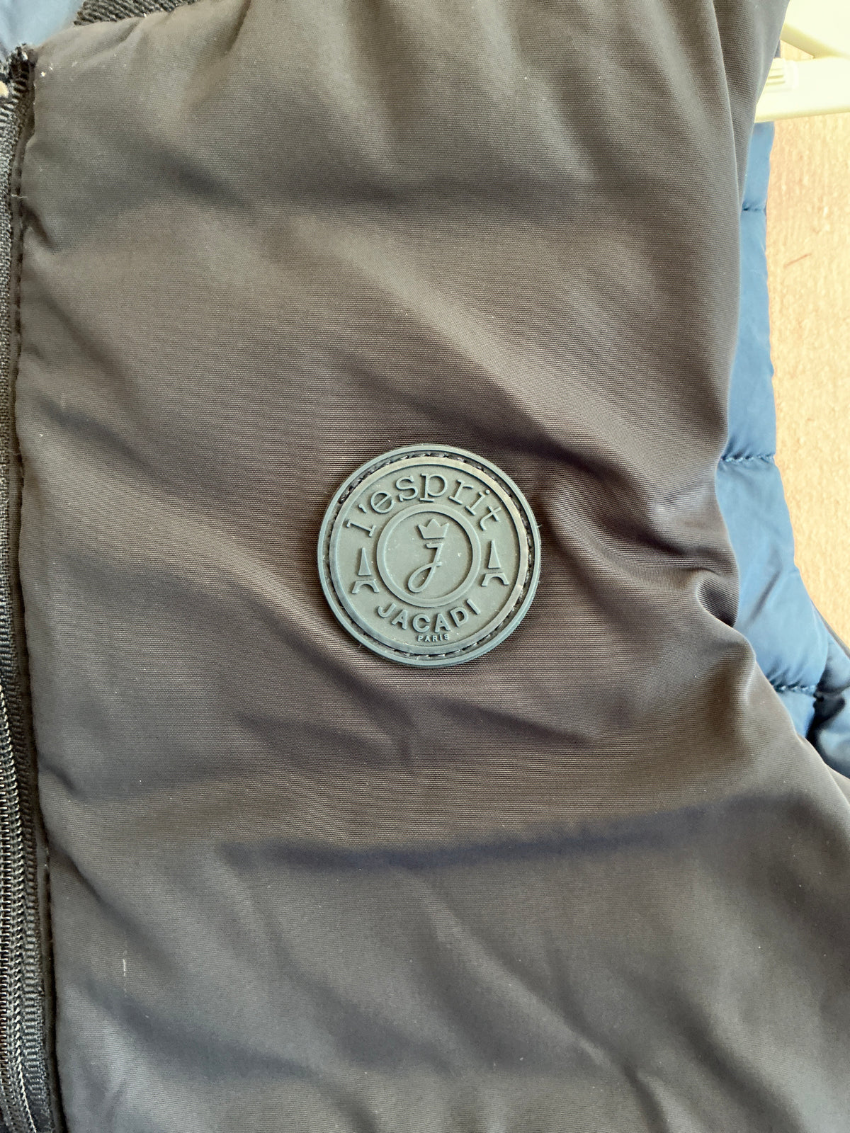 jacadi navy puffer vest / 18 months