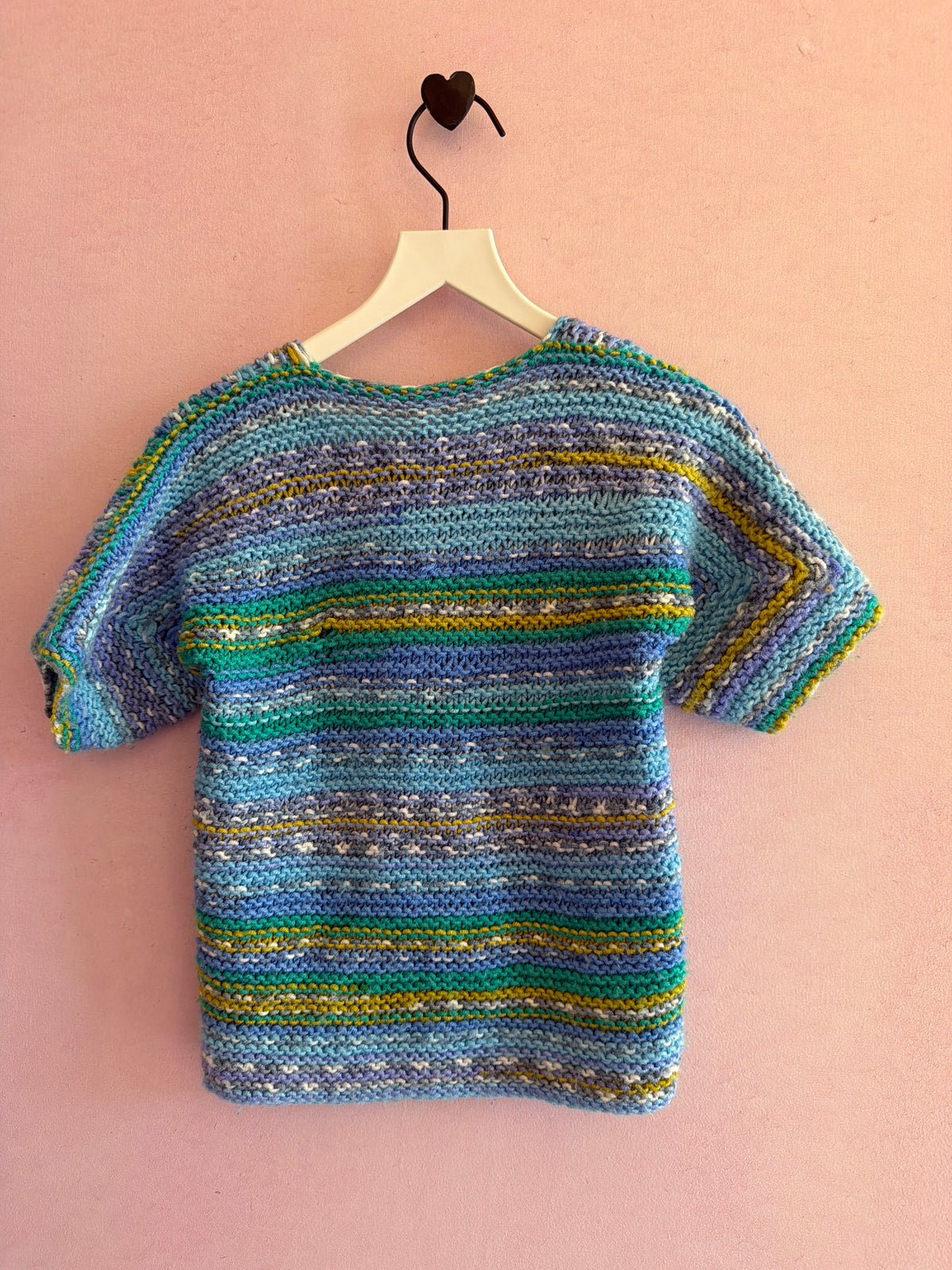 vintage Blues Square Sweater / 2T
