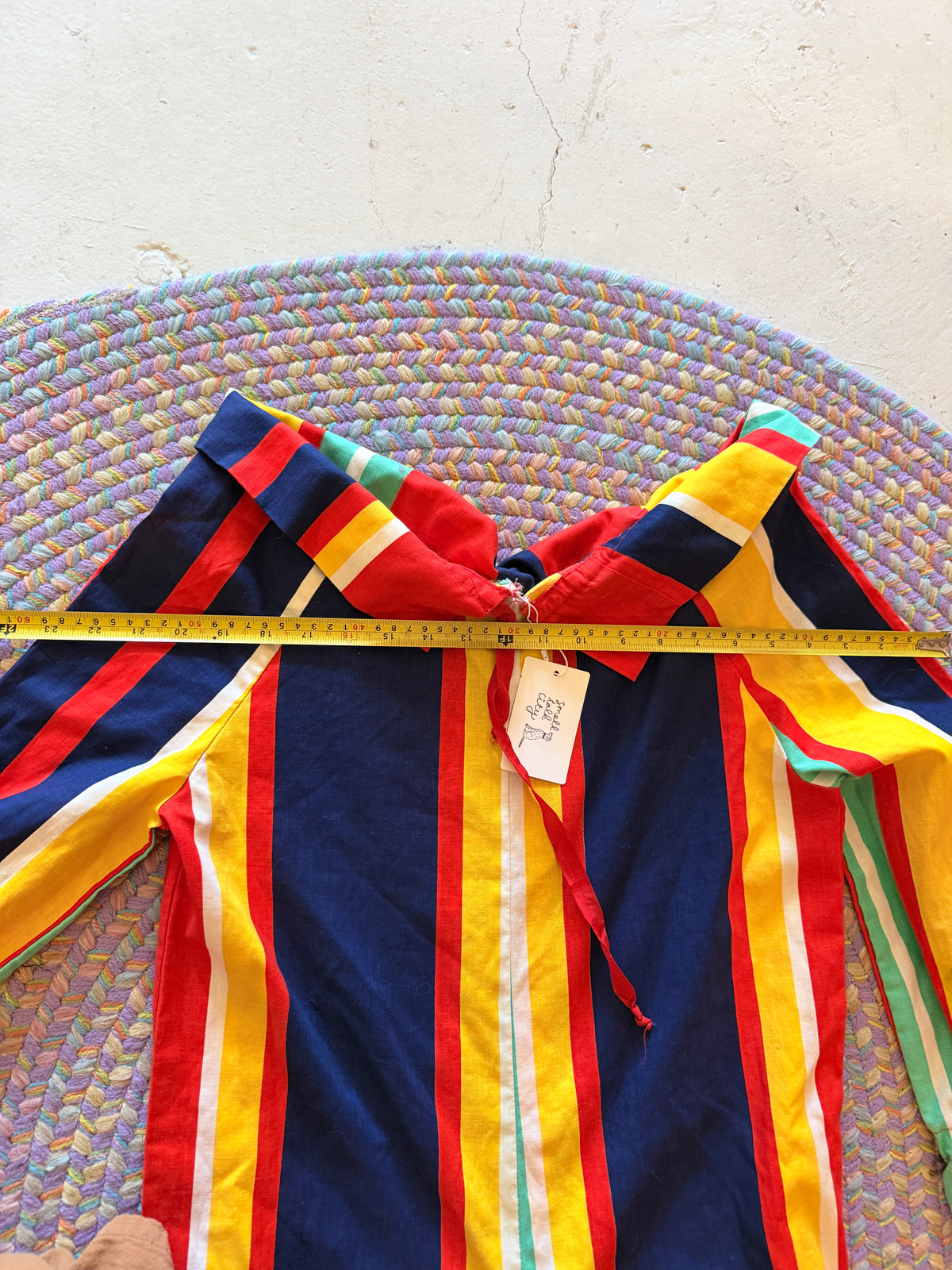 Kids Handmade Vintage Clown Costume / M
