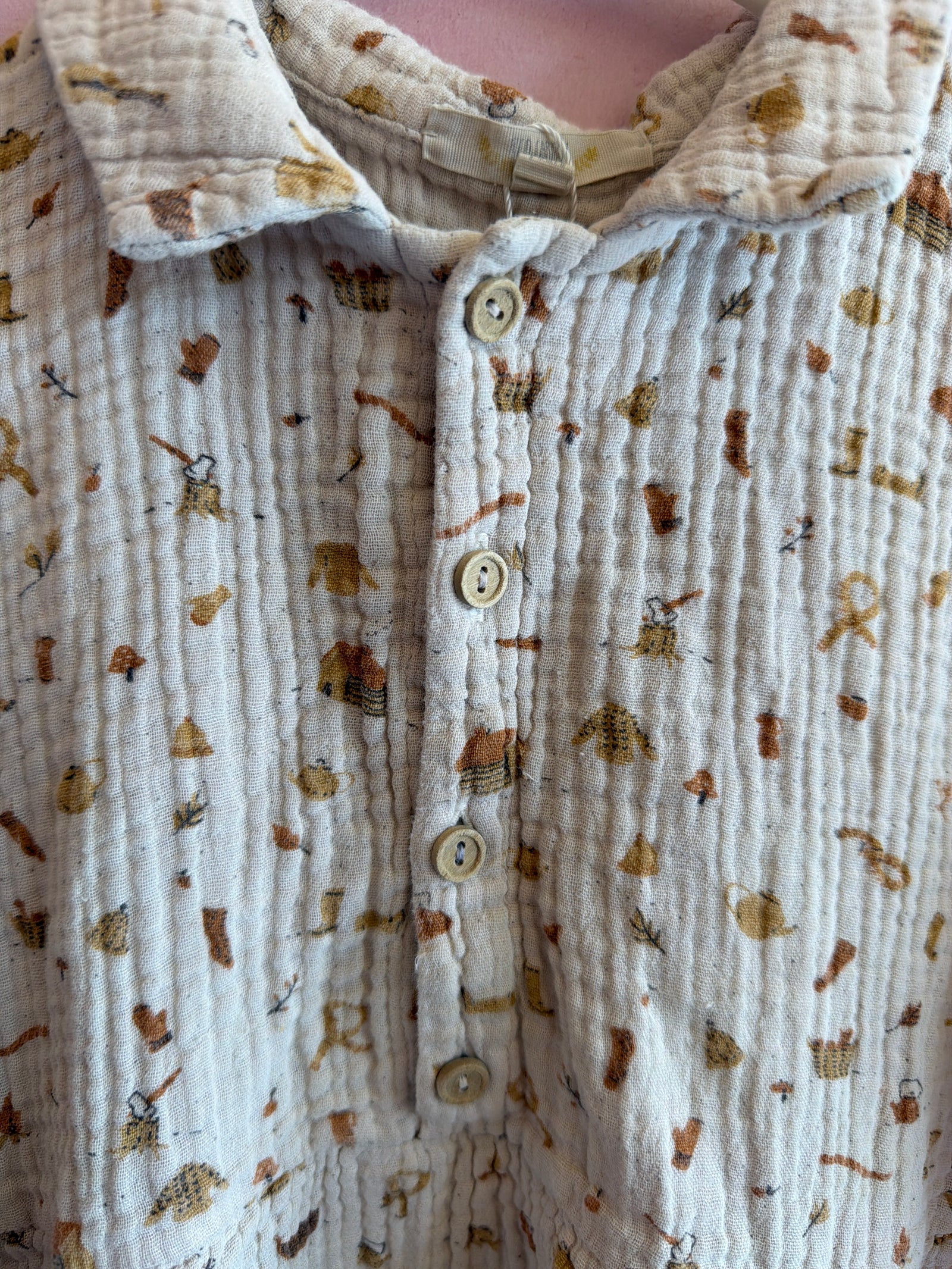 Red Caribou Muslin Dress / 2
