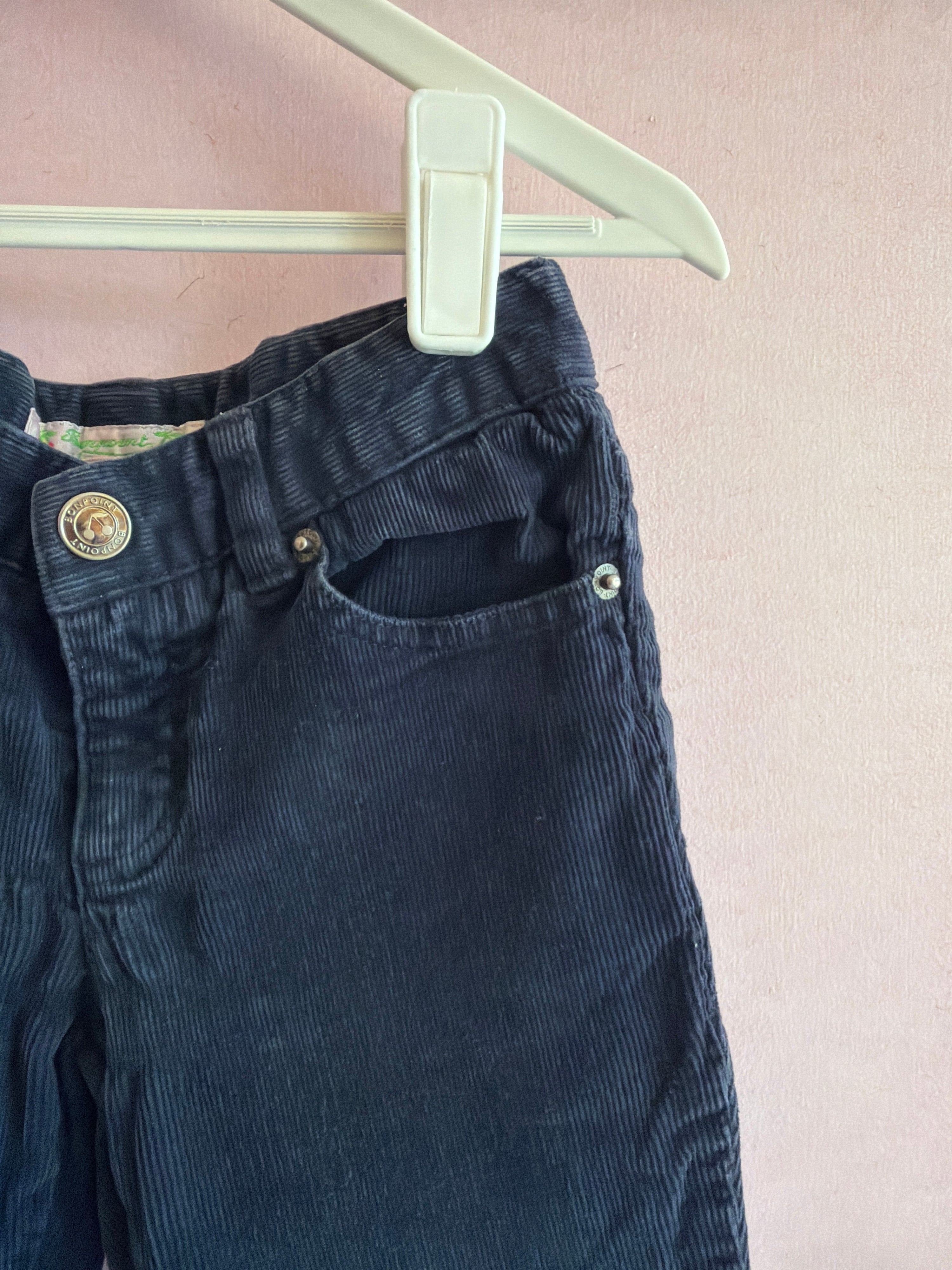 Bonpoint Dark Blue Corduroys / 4
