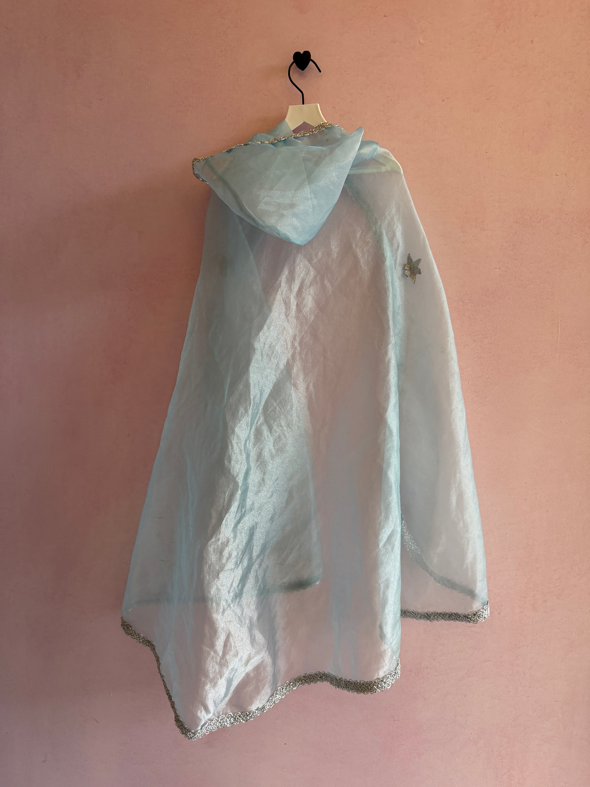 great pretenders Blue Silver Star Cape / 3-4 Years