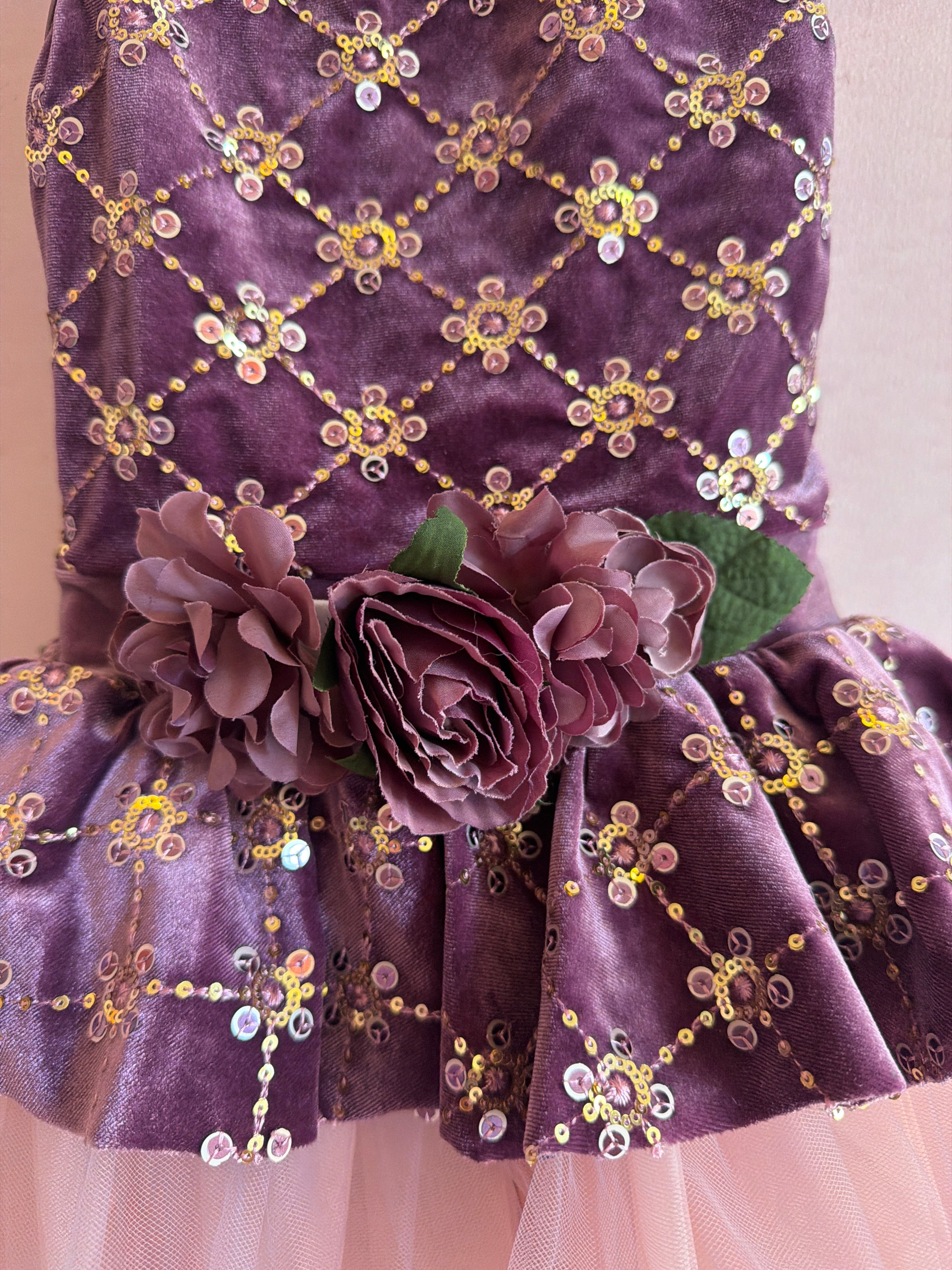 Weissman Purple and blush pink costume / 4-6
