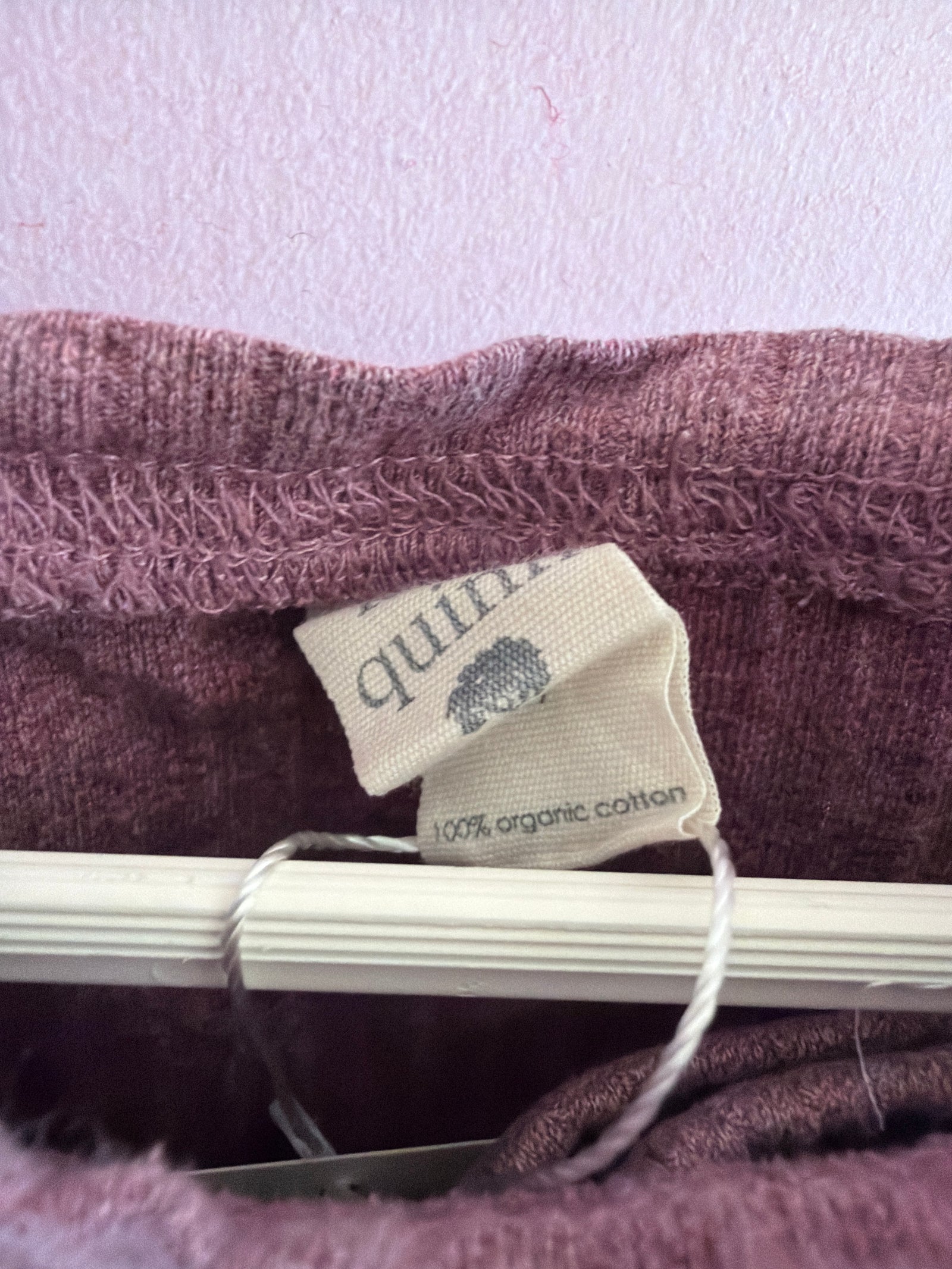 Kate Quinn Organics Mauve Ribbed Top & Leggings 2 Piece Set / 5