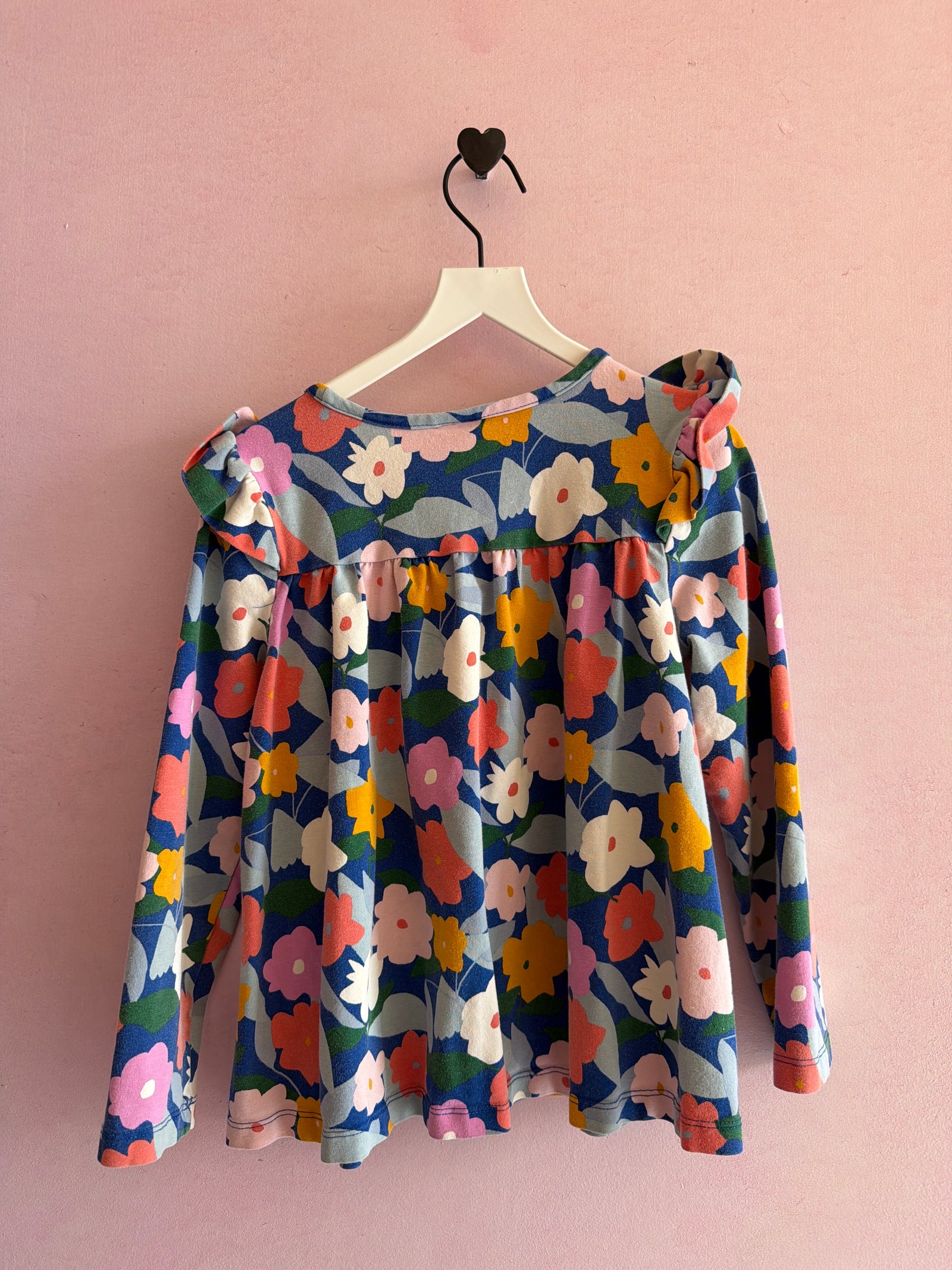 Hanna Andersson Floral Long Sleeve Top /
