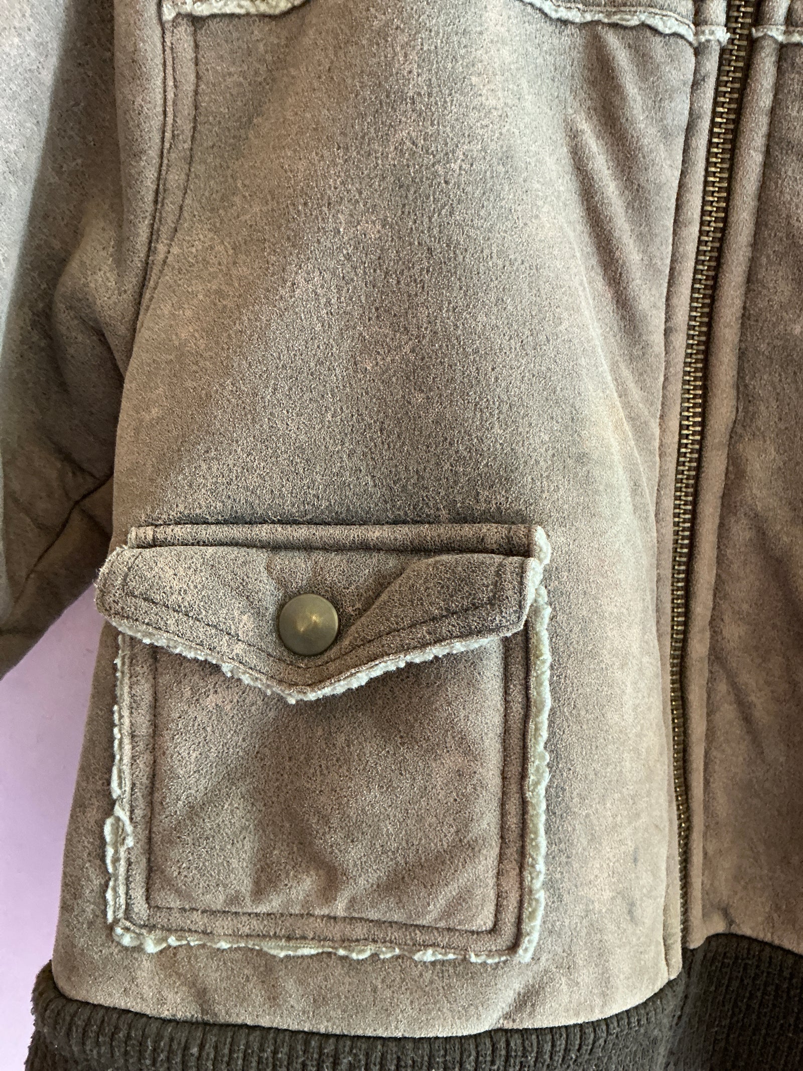 Widgeon Brown Bomber Jacket / 3