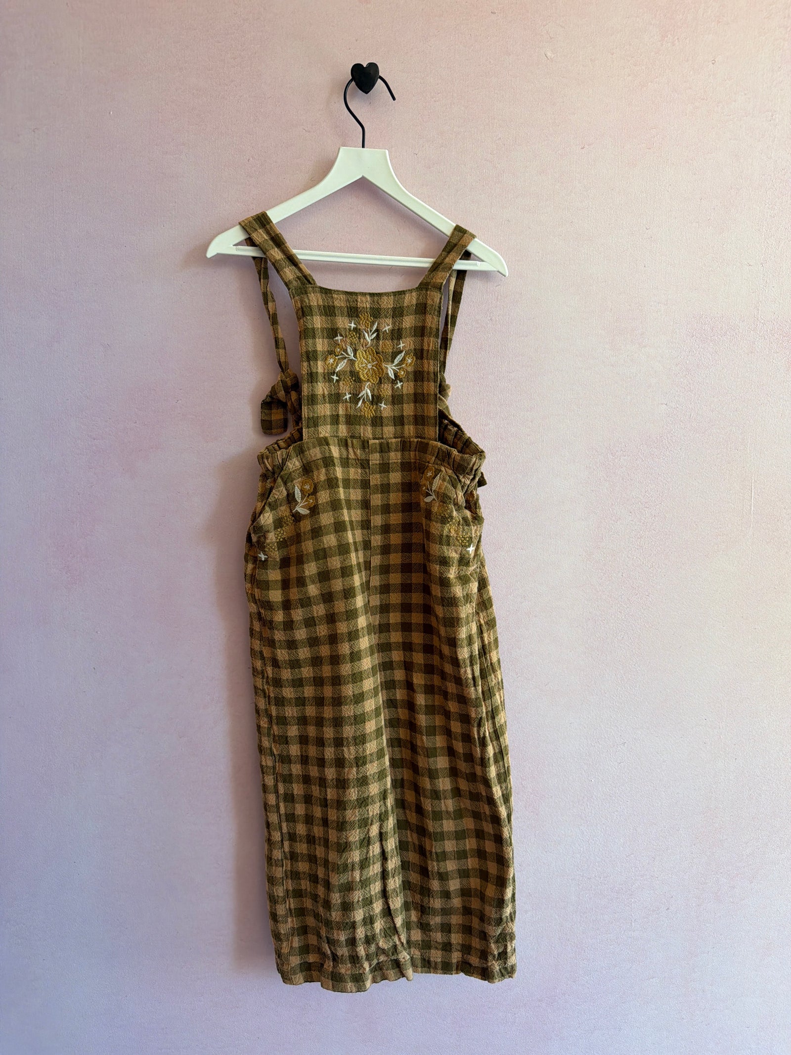 Lali Gingham with Embroidery Romper / 5