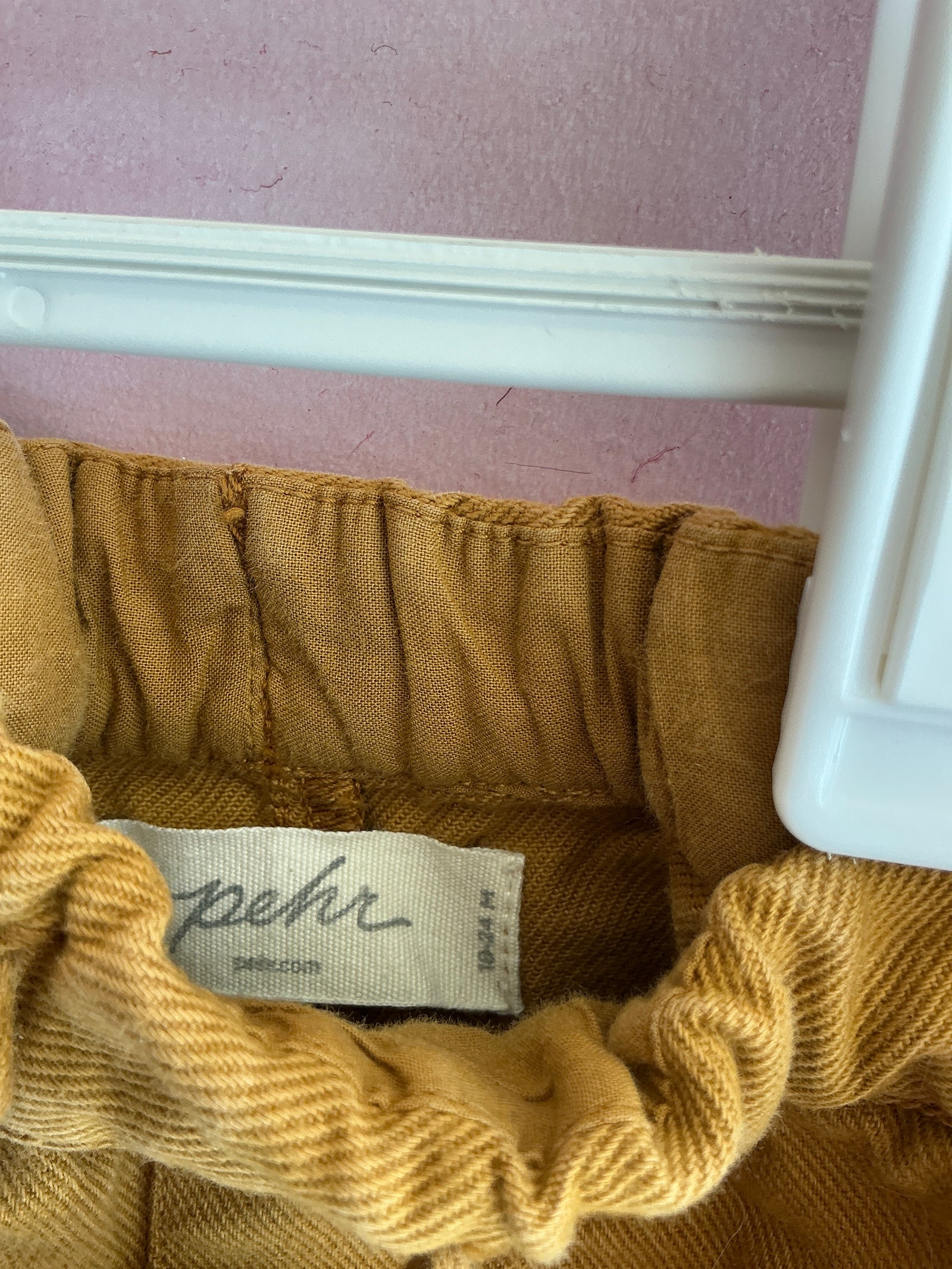 Pehr Mustard Workwear Pants / 18-24 months
