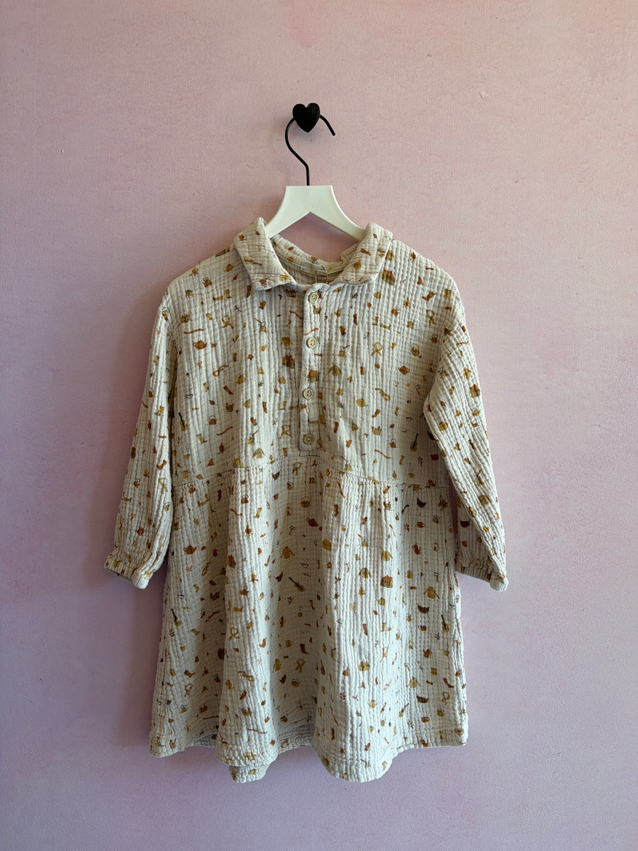 Red Caribou Muslin Dress / 2