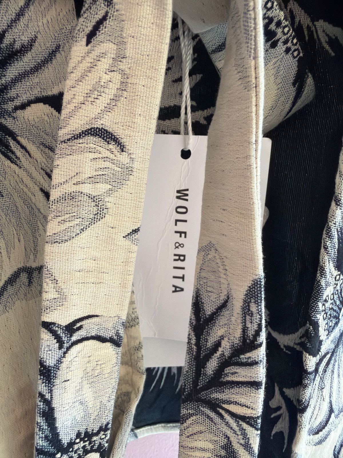 NWTs Wolf & Rita Helena Jacquard Wrap Skirt / 2