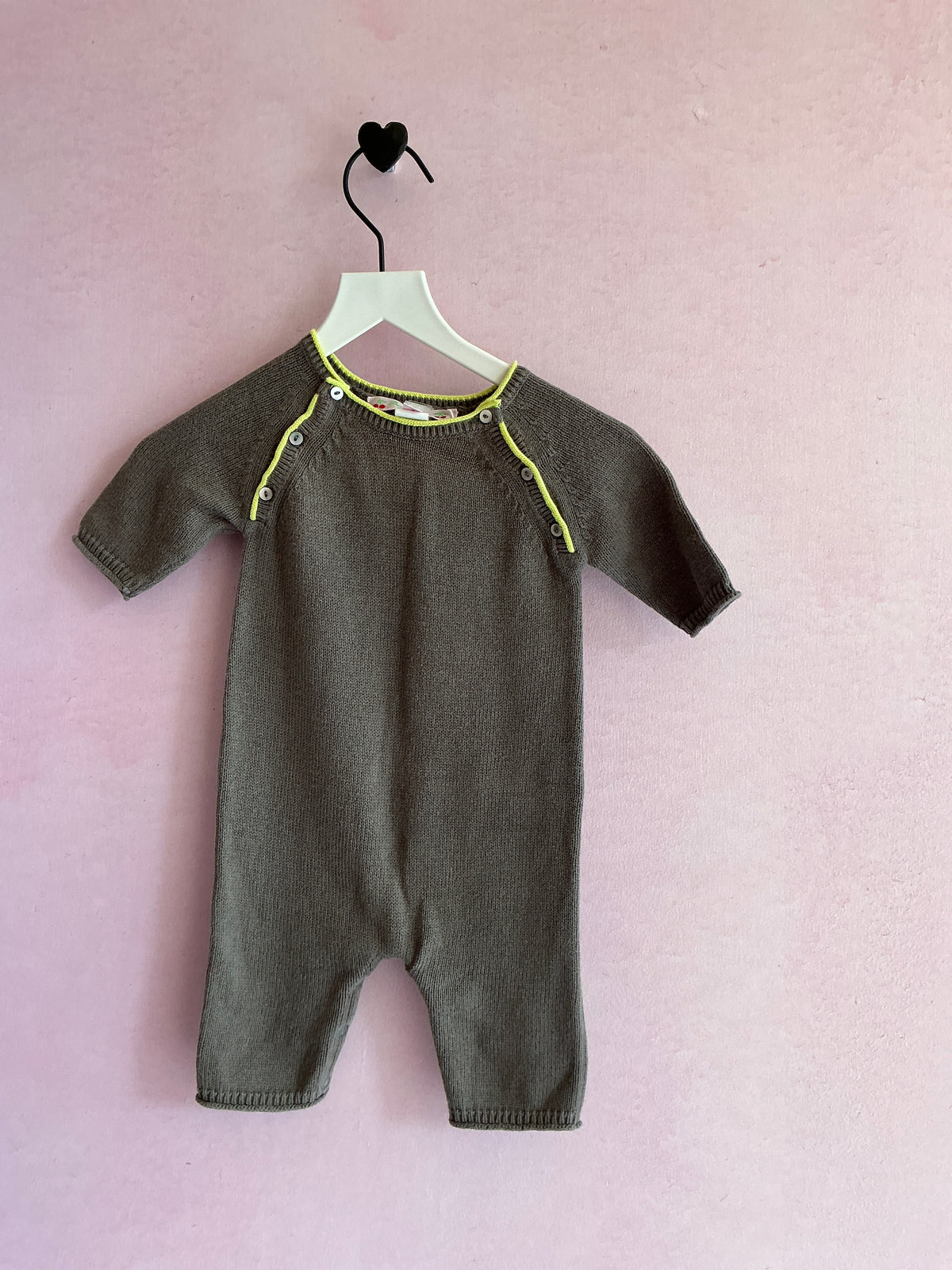 bonpoint Gray Romper / 1