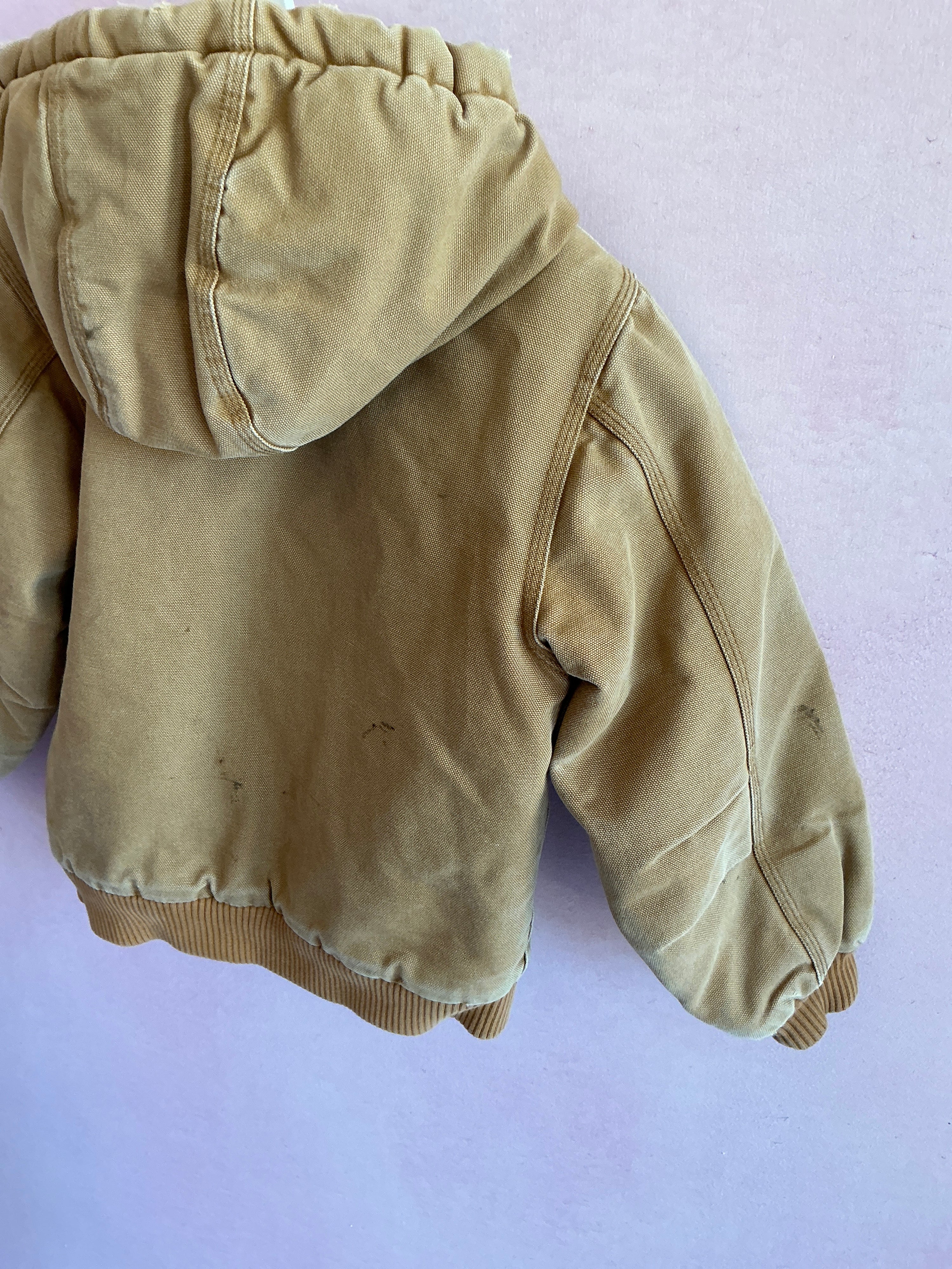 Carhartt Tan Bomber Jacket / 6 (play condition)
