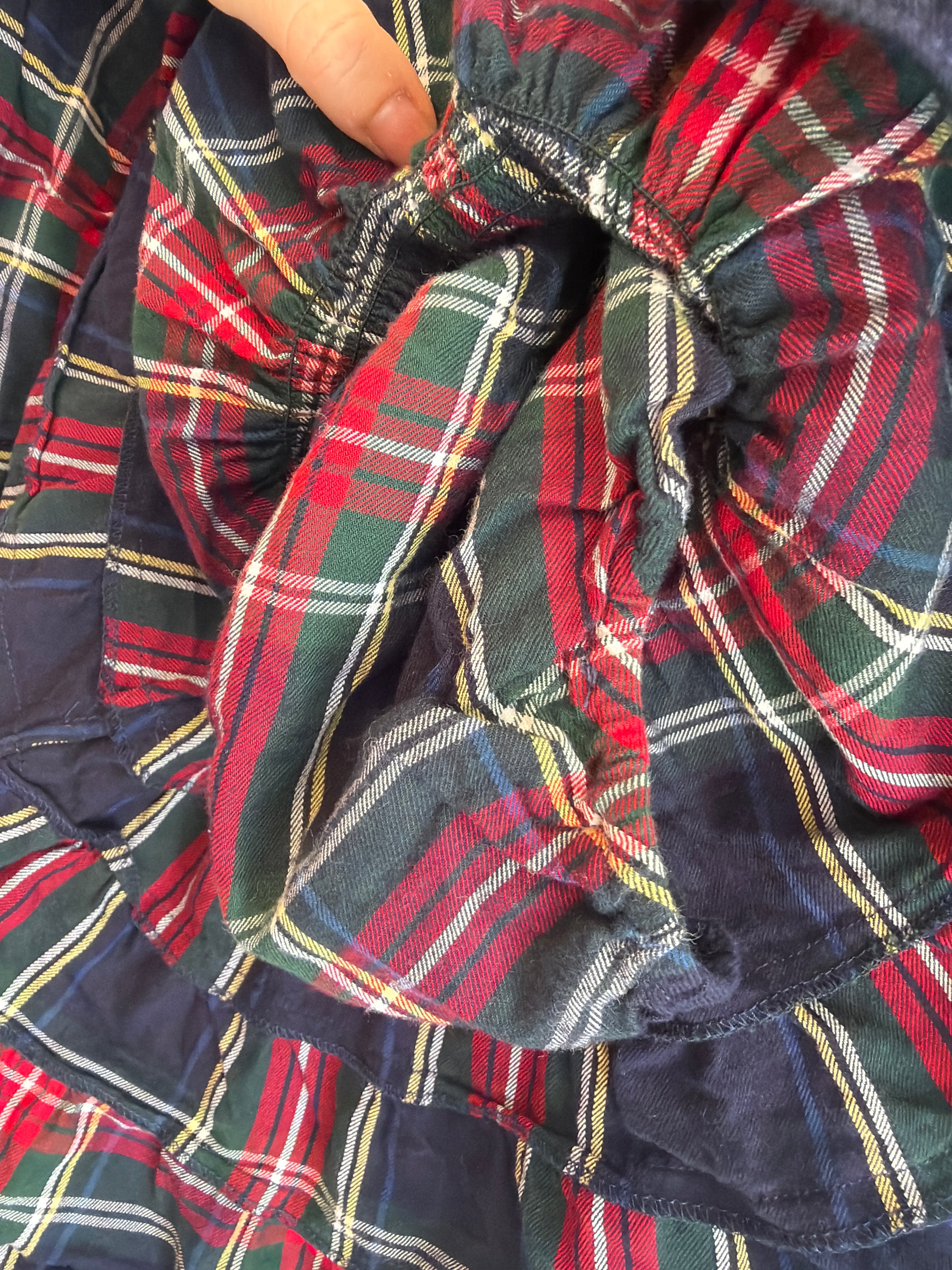 Hill House Home The Nap Dress Navy Plaid Bloomer Set / 2 years
