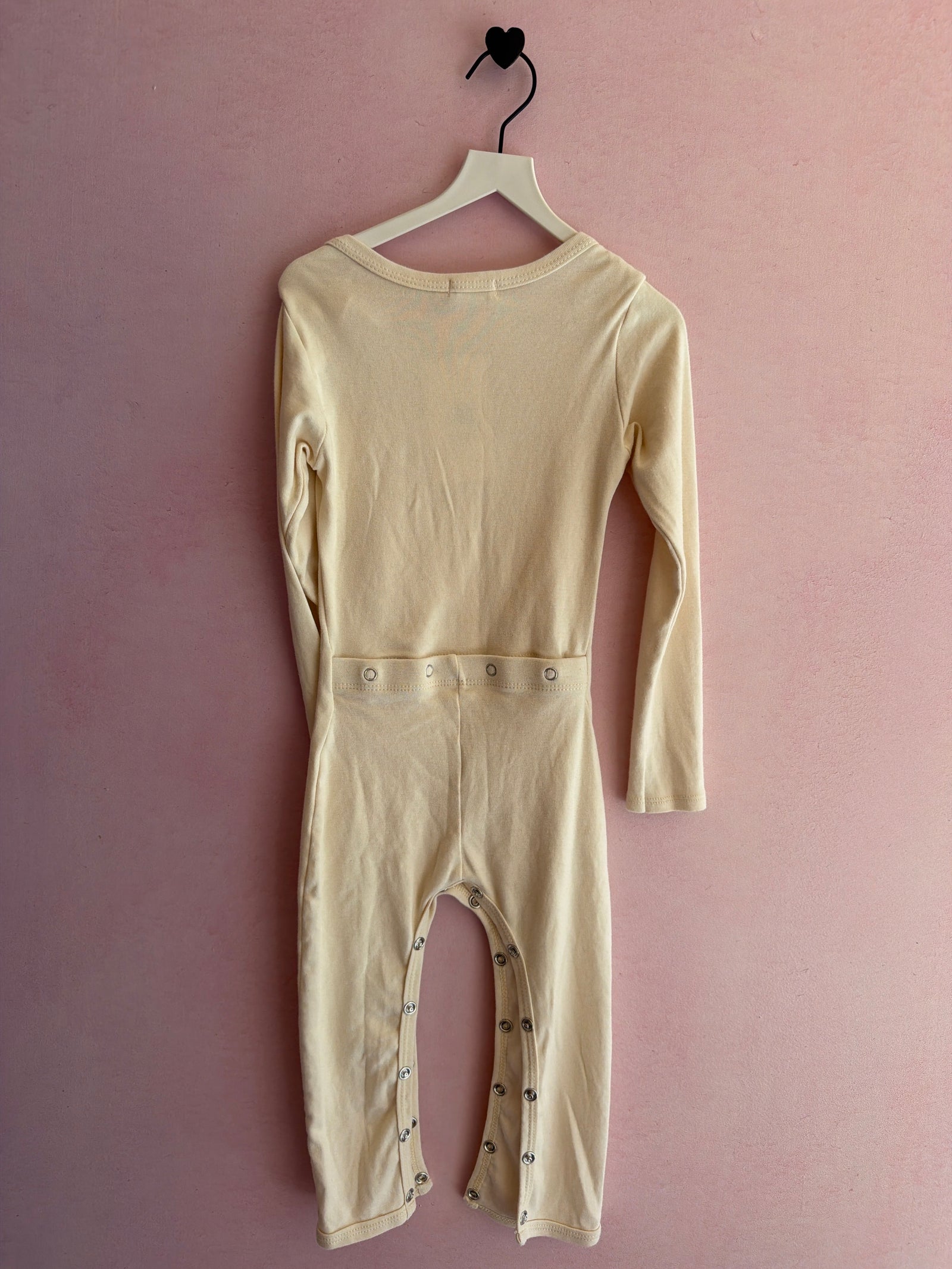 Mabo Off-White Snap Layer / 4-5 years