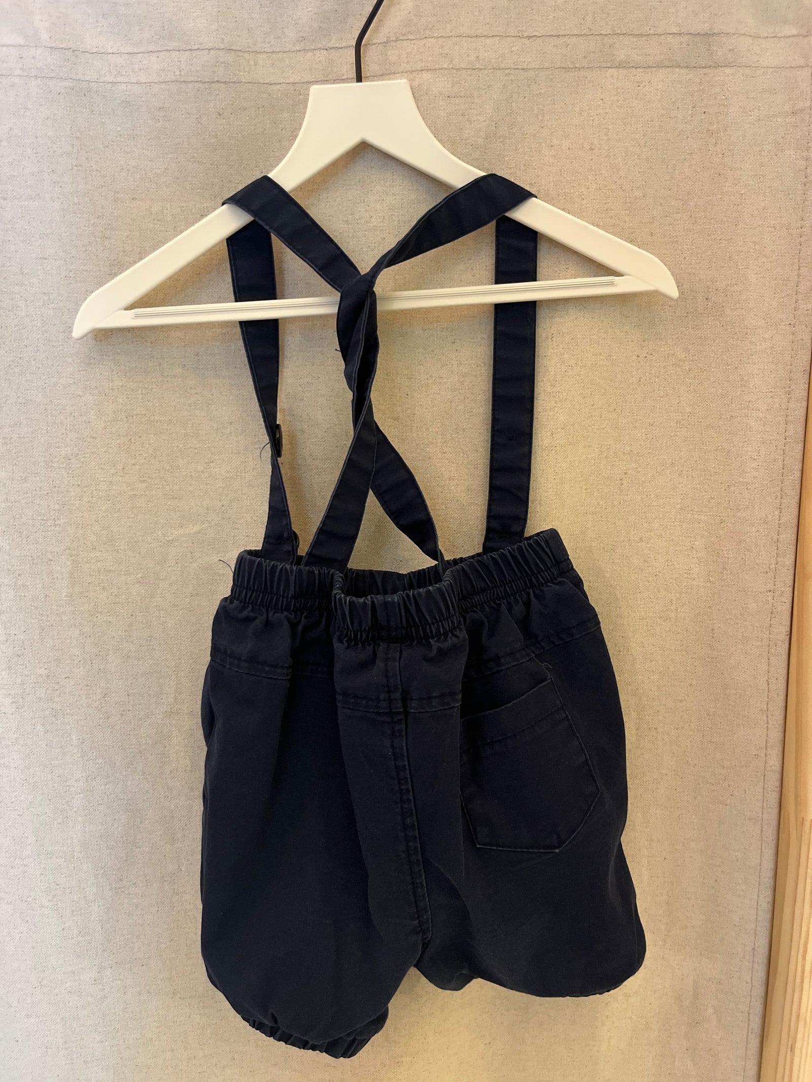 Navy Romper / 18-24 months