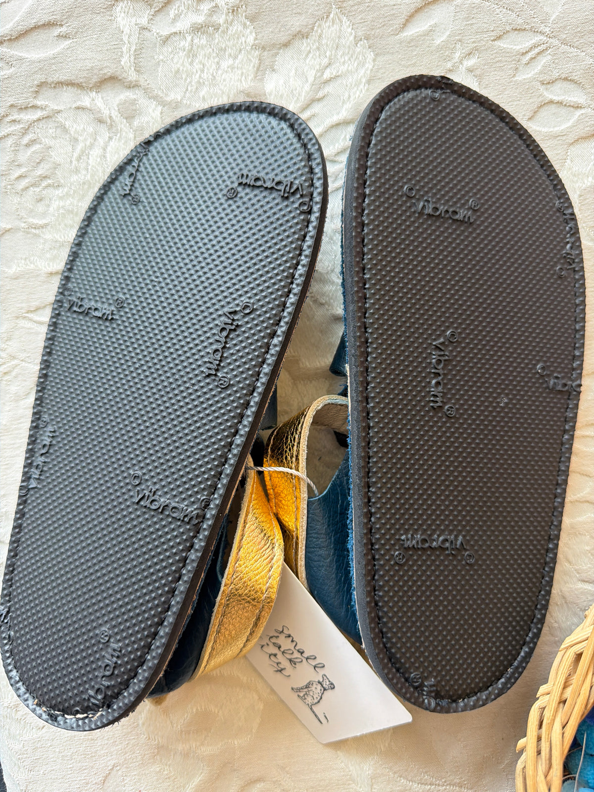 Softstar child classic Navy Leather House Shoes / 11