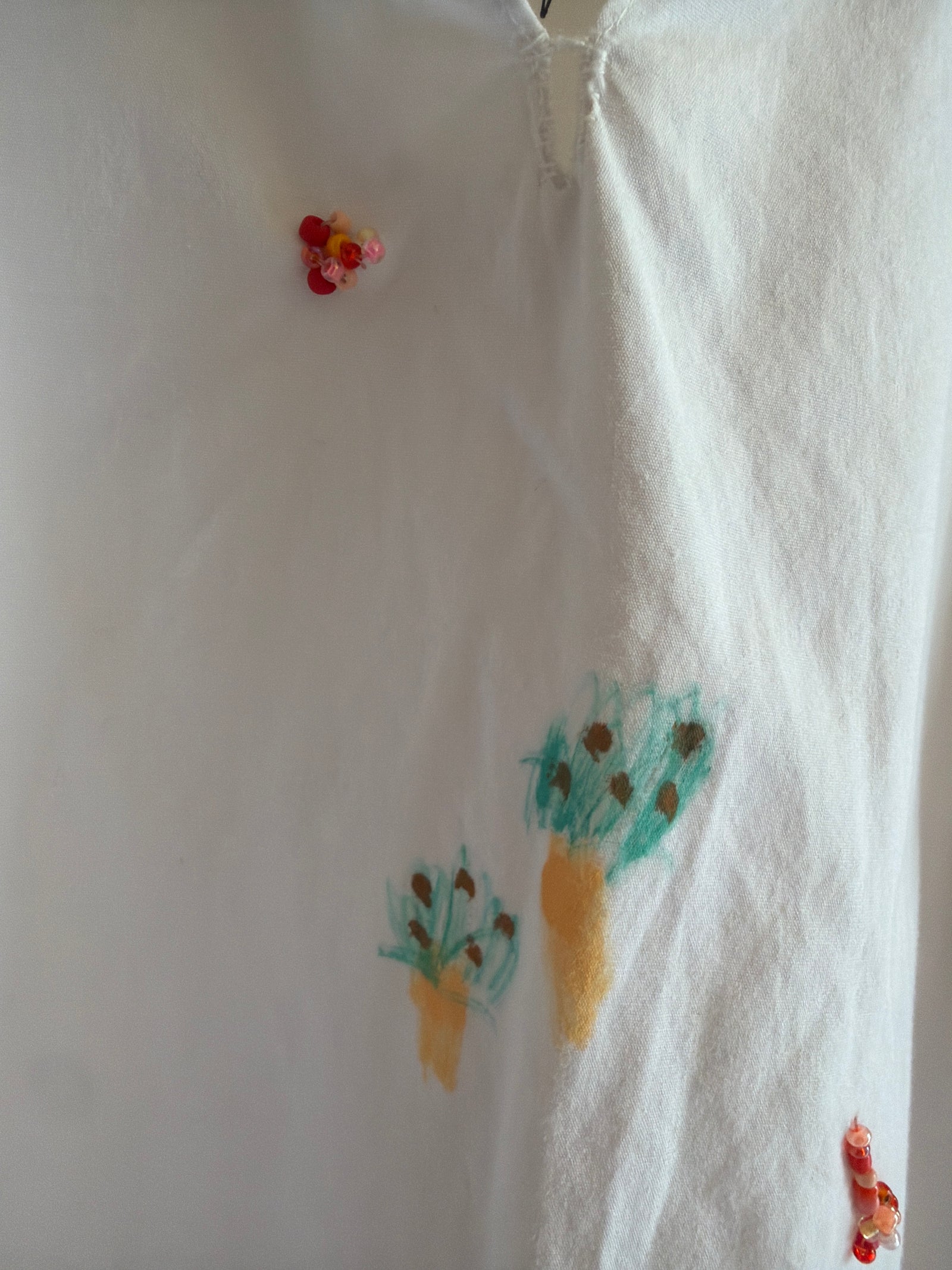 Courtney Knight Beaded Ice Cream Adorned Shirt / 8-10