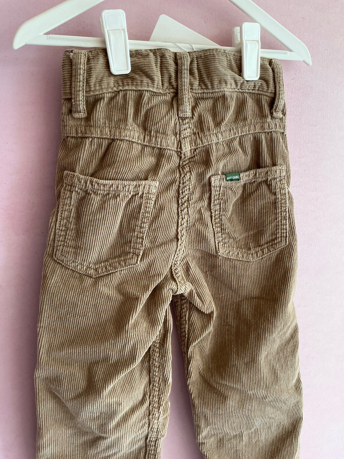 Hey Gang Taupe Cords Pants / 4/5