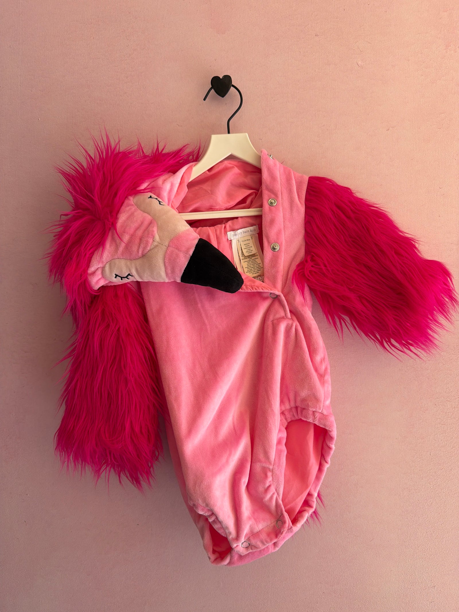 Pottery Barn Kids Flamingo costume / 12-24 months
